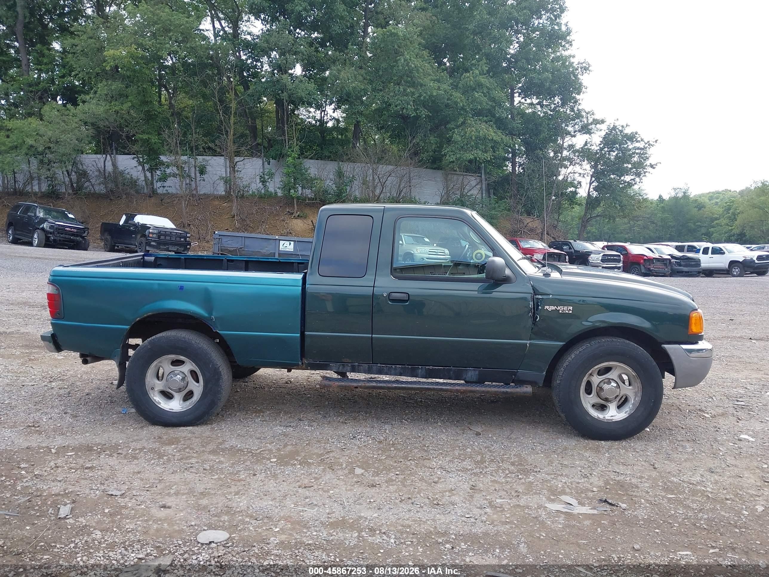 2003 Ford Ranger Edge/xlt Green vin: 1FTZR45E63TA41860