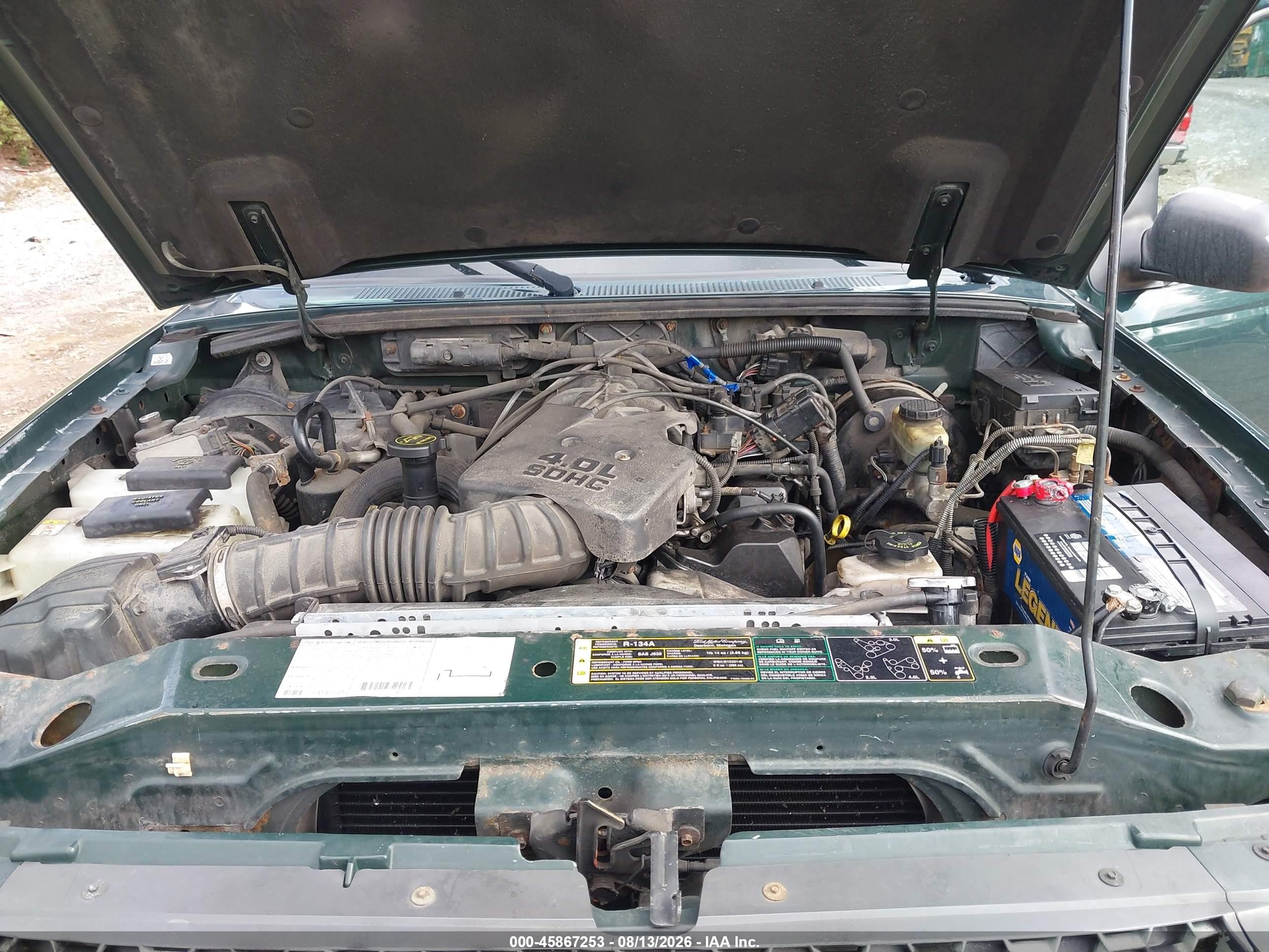 2003 Ford Ranger Edge/xlt Green vin: 1FTZR45E63TA41860