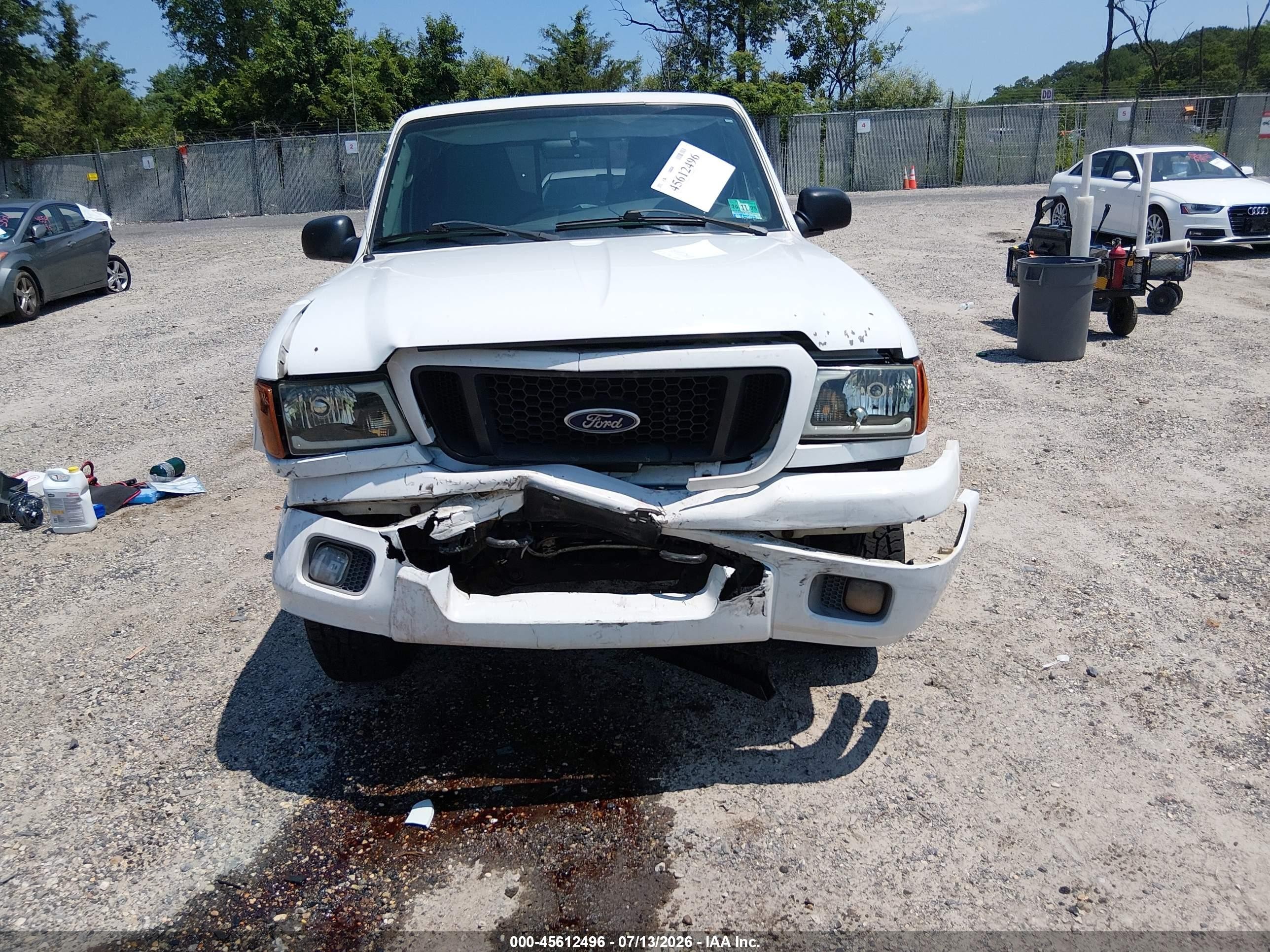2004 Ford Ranger Edge/tremor/xlt White vin: 1FTZR45E64PA36796