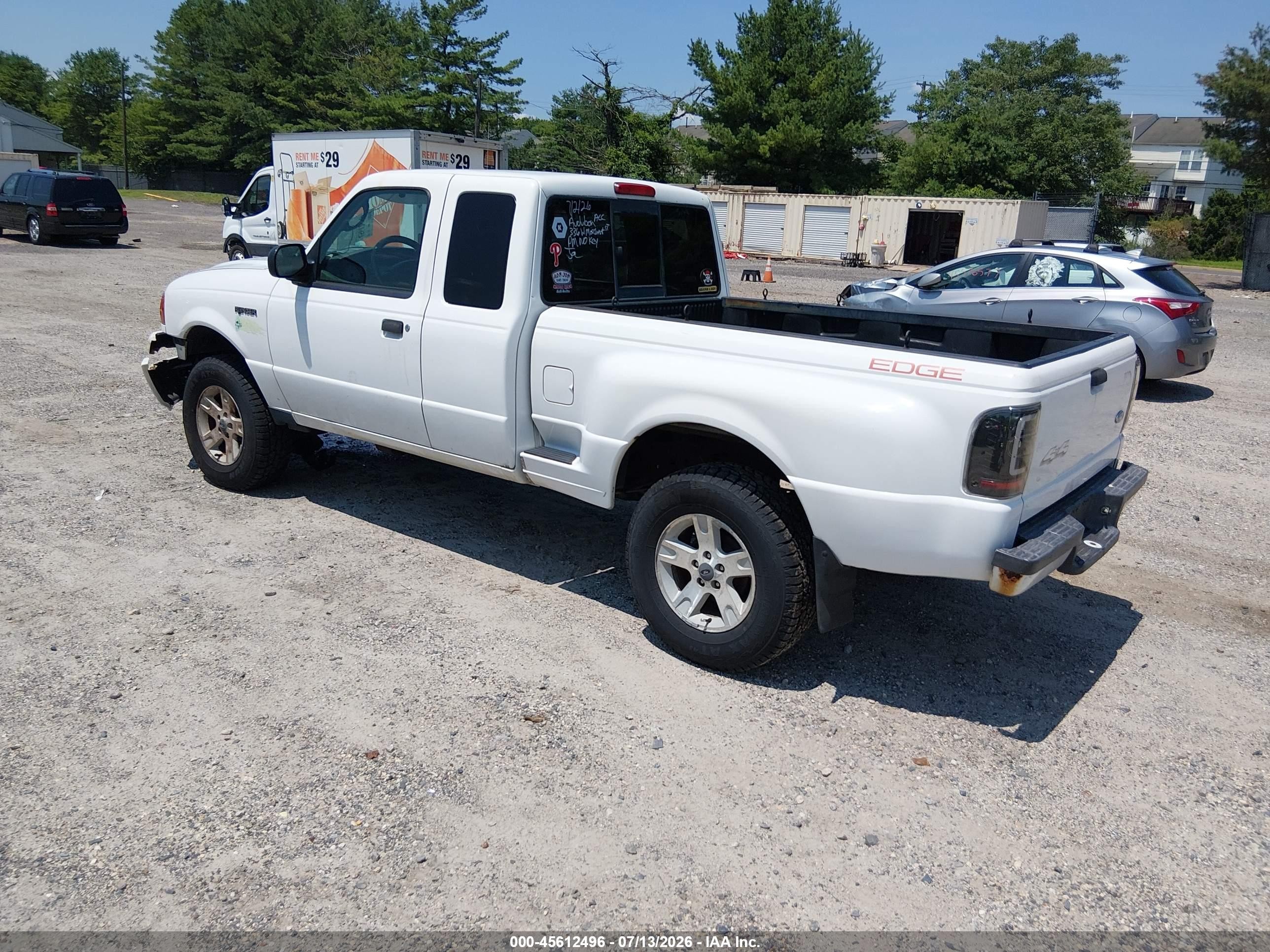 2004 Ford Ranger Edge/tremor/xlt White vin: 1FTZR45E64PA36796