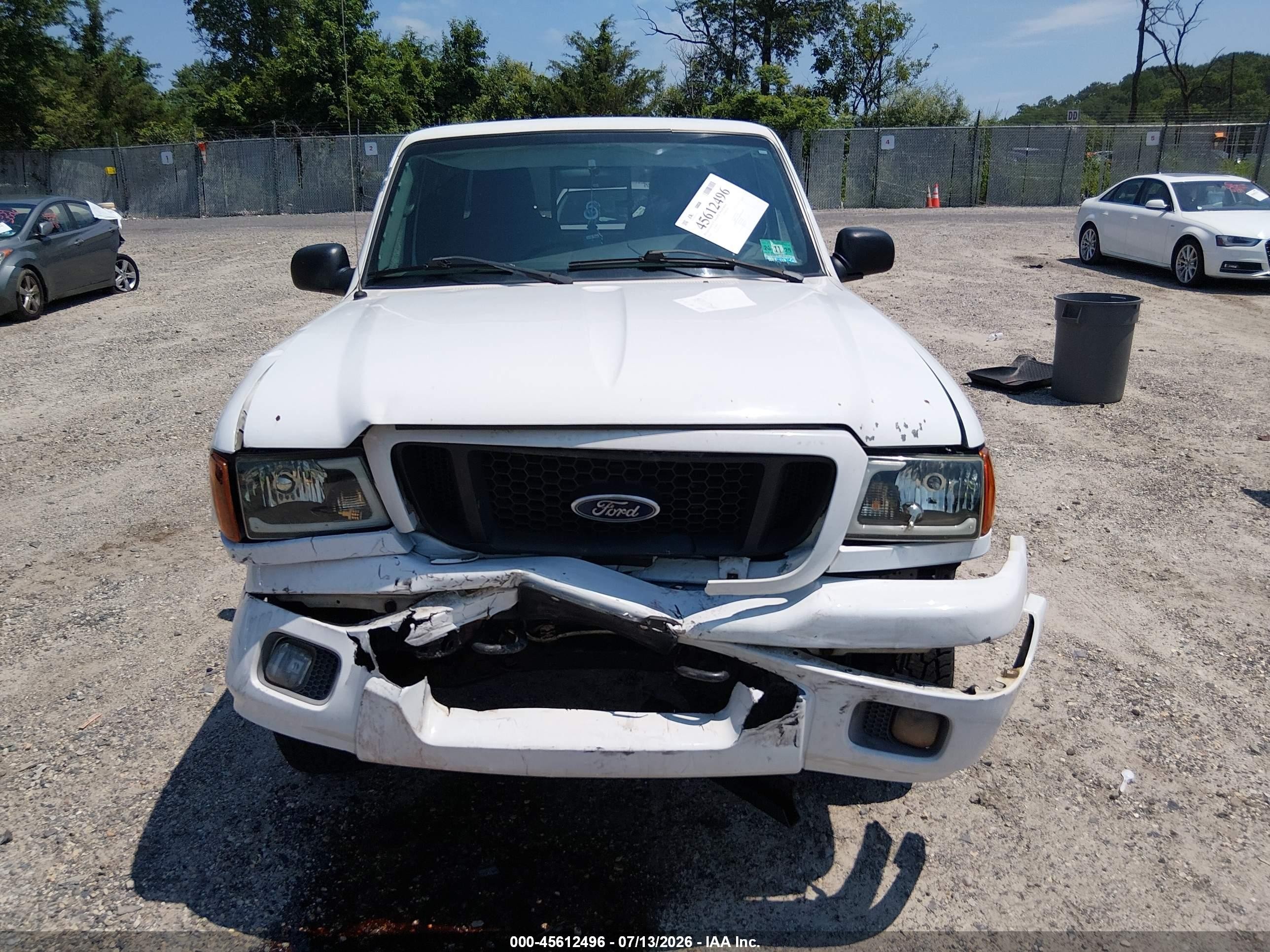 2004 Ford Ranger Edge/tremor/xlt White vin: 1FTZR45E64PA36796