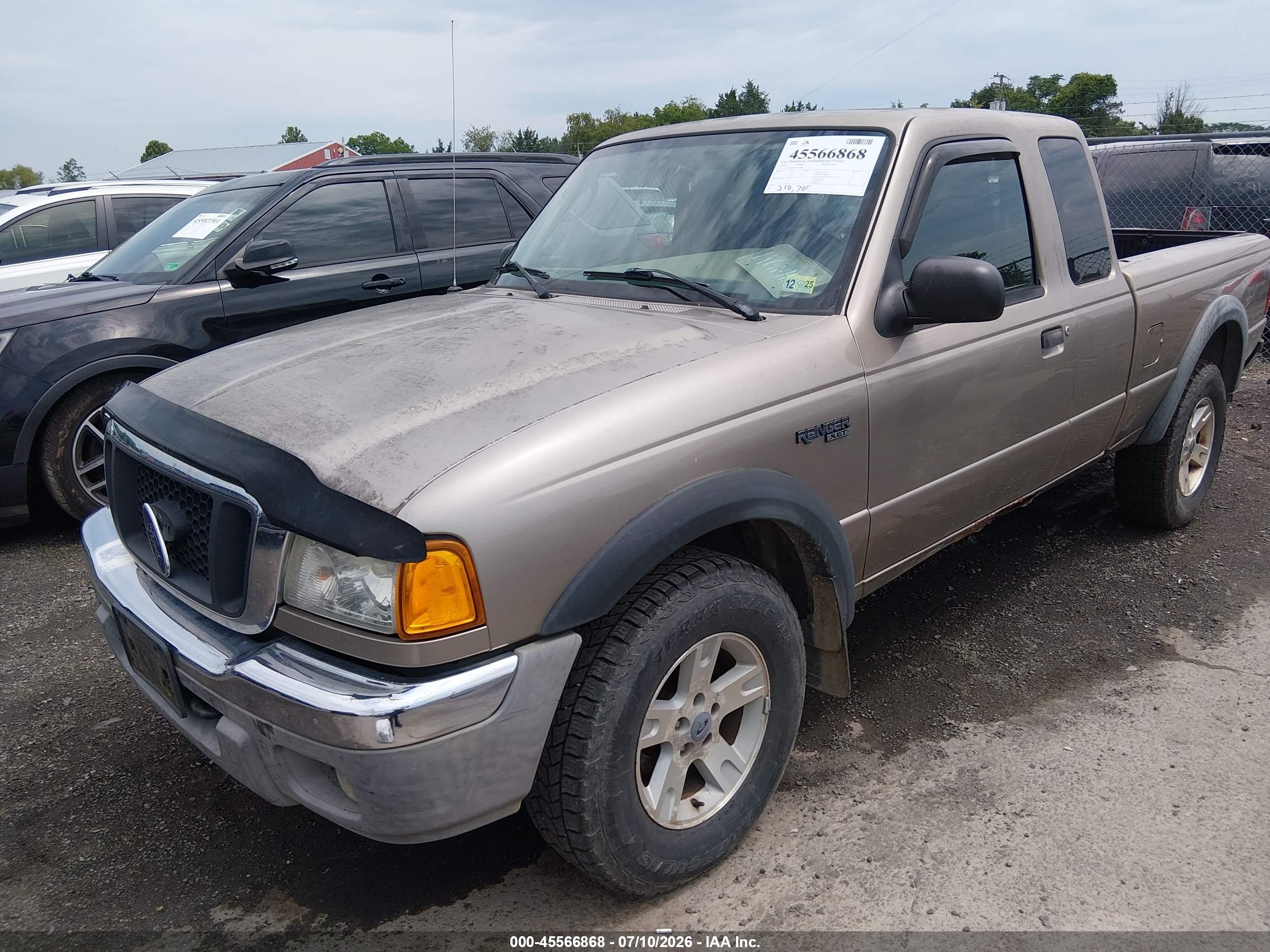 2004 Ford Ranger Edge/tremor/xlt Gold vin: 1FTZR45E64PA92642