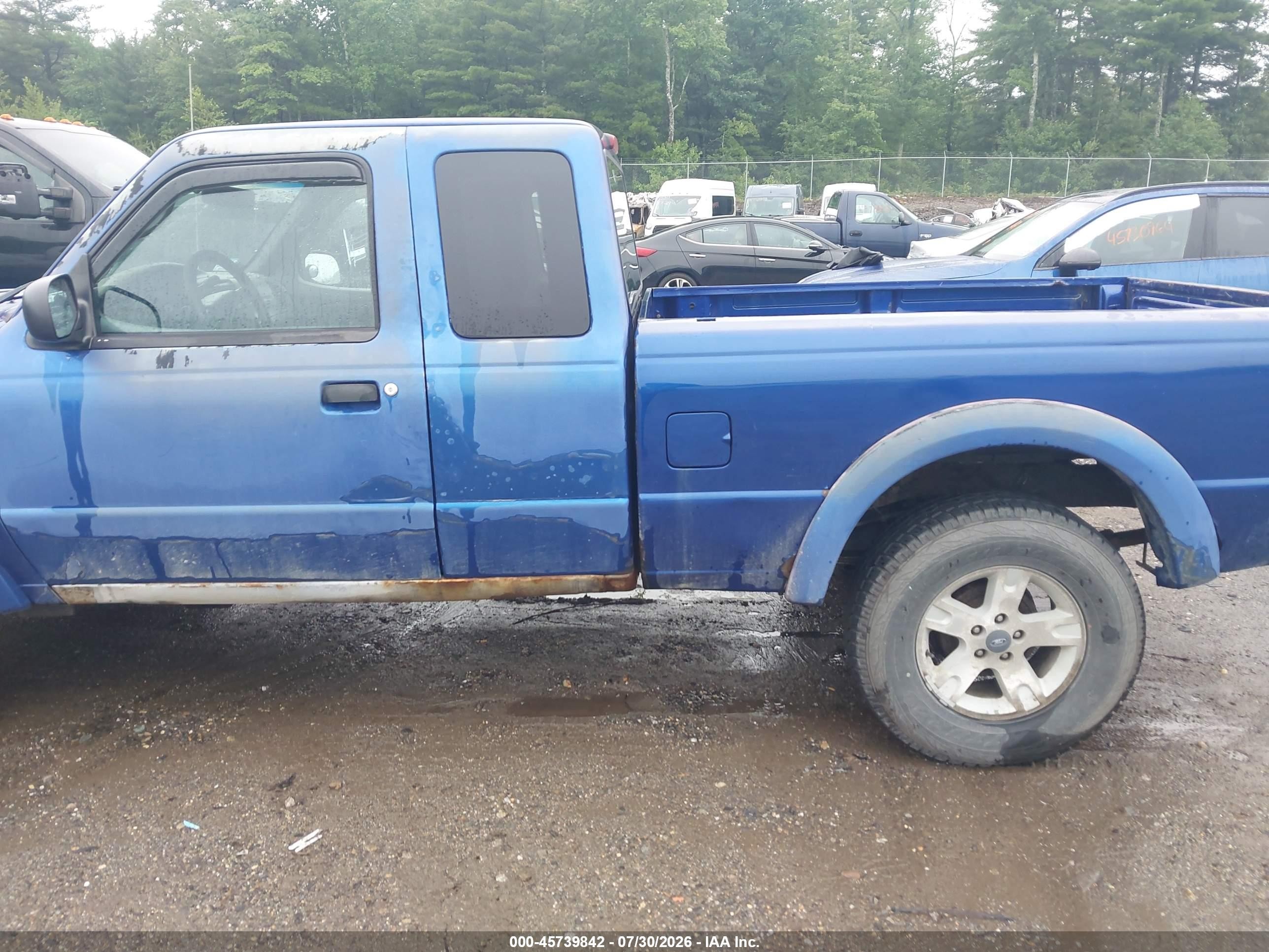 2005 Ford Ranger Edge/fx4 Level Ii/fx4 Off-road/xlt Blue vin: 1FTZR45E65PA19028