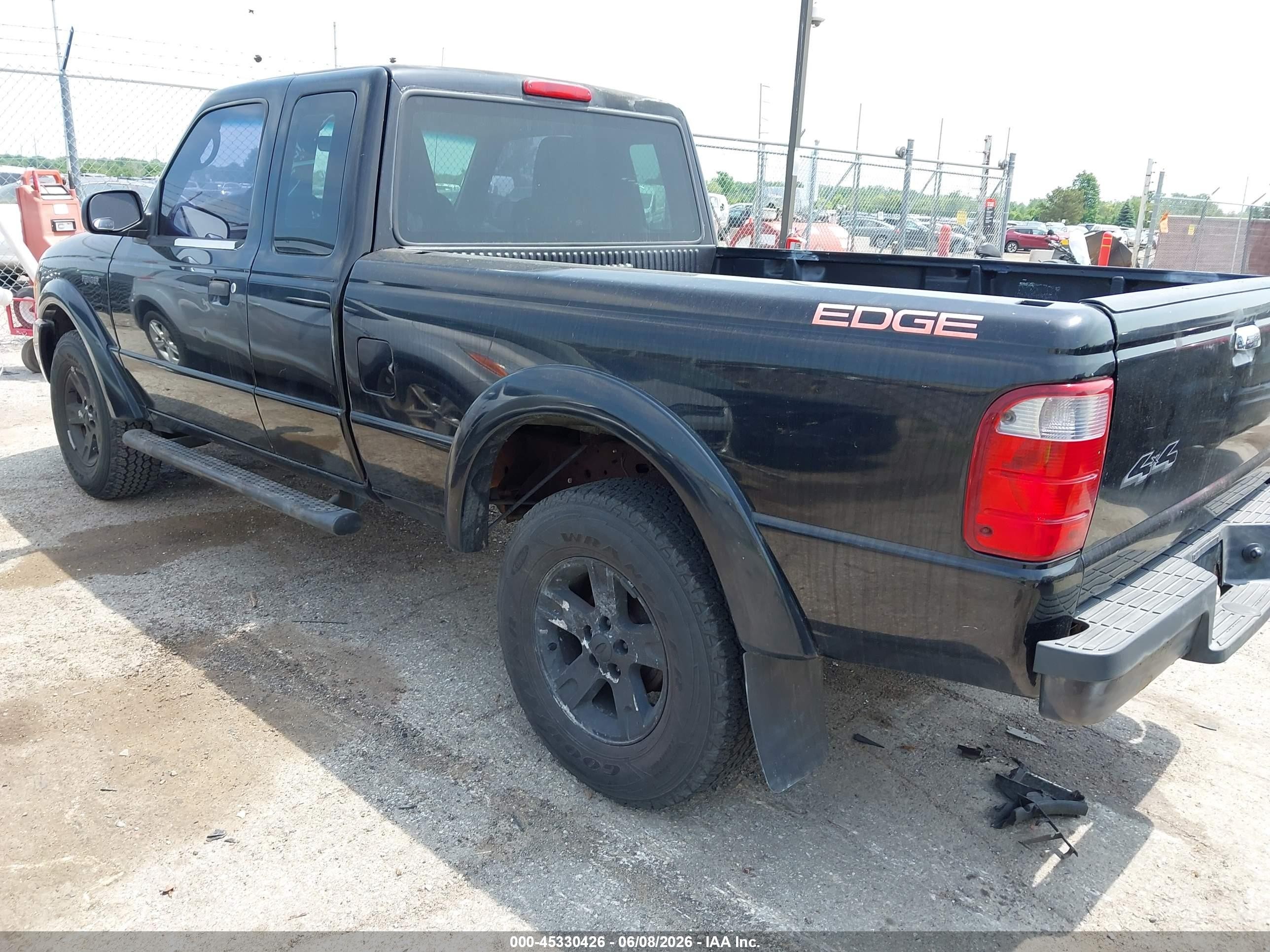 2005 Ford Ranger Edge/fx4 Level Ii/fx4 Off-road/xlt Black vin: 1FTZR45E65PA61313