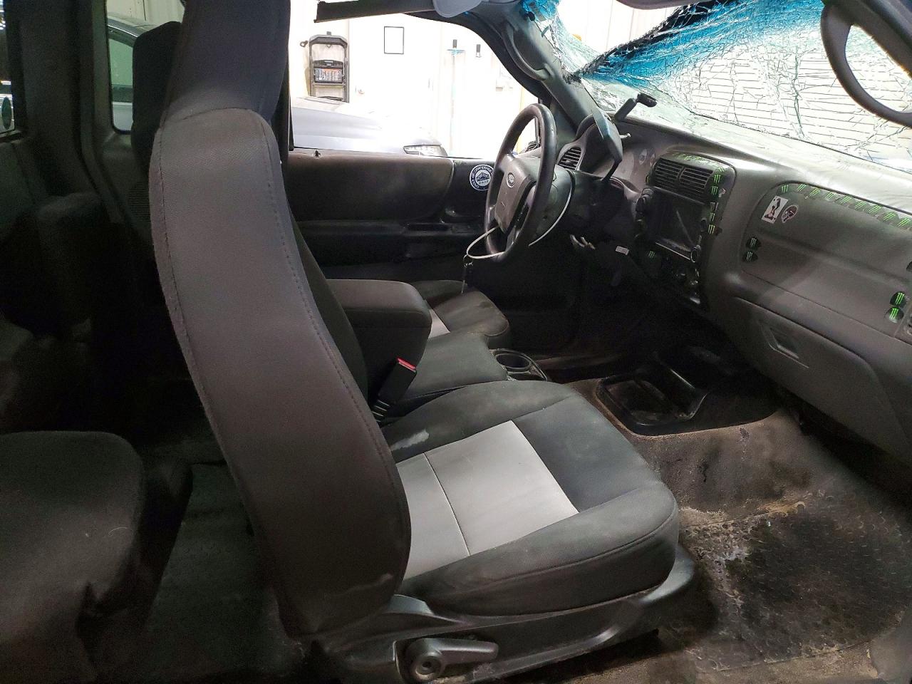 2007 Ford Ranger Super Cab Blue vin: 1FTZR45E67PA06993