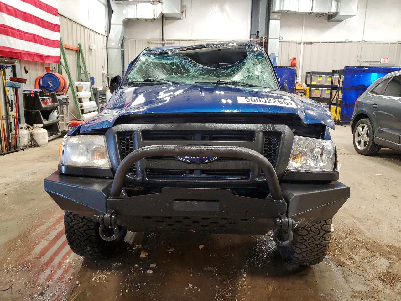 2007 Ford Ranger Super Cab Blue vin: 1FTZR45E67PA06993
