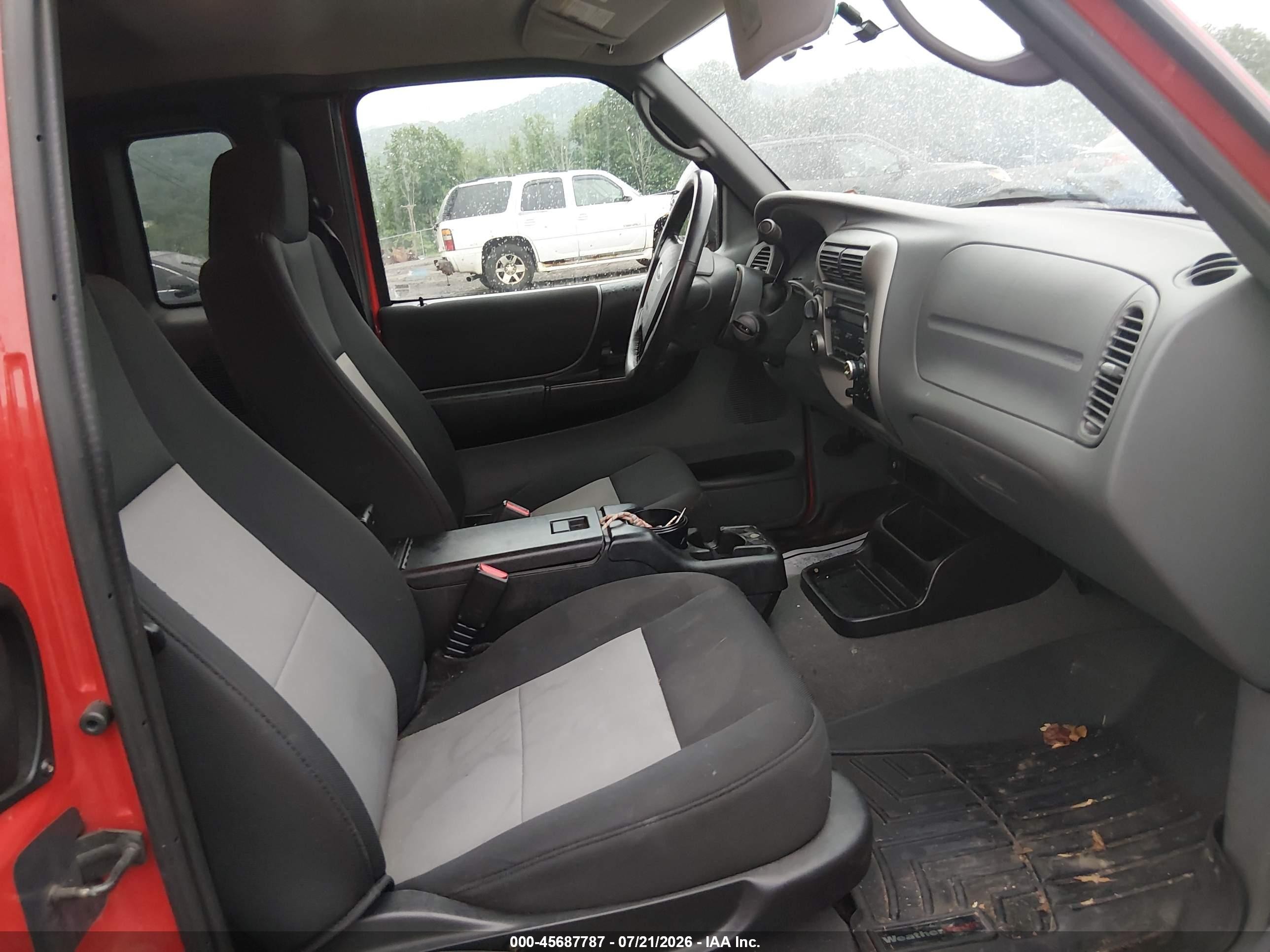 2008 Ford Ranger Xlt Red vin: 1FTZR45E68PA17638