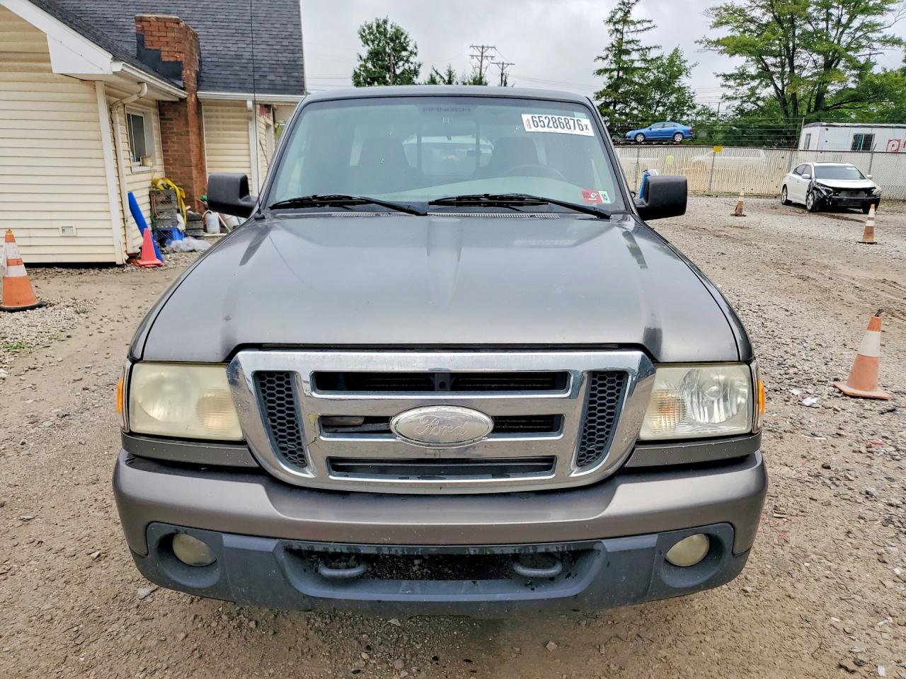 2008 Ford Ranger Super Cab Серый vin: 1FTZR45E68PA39185