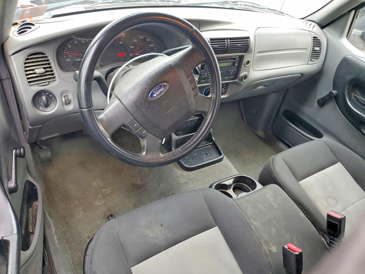 2008 Ford Ranger Super Cab Серый vin: 1FTZR45E68PA39185