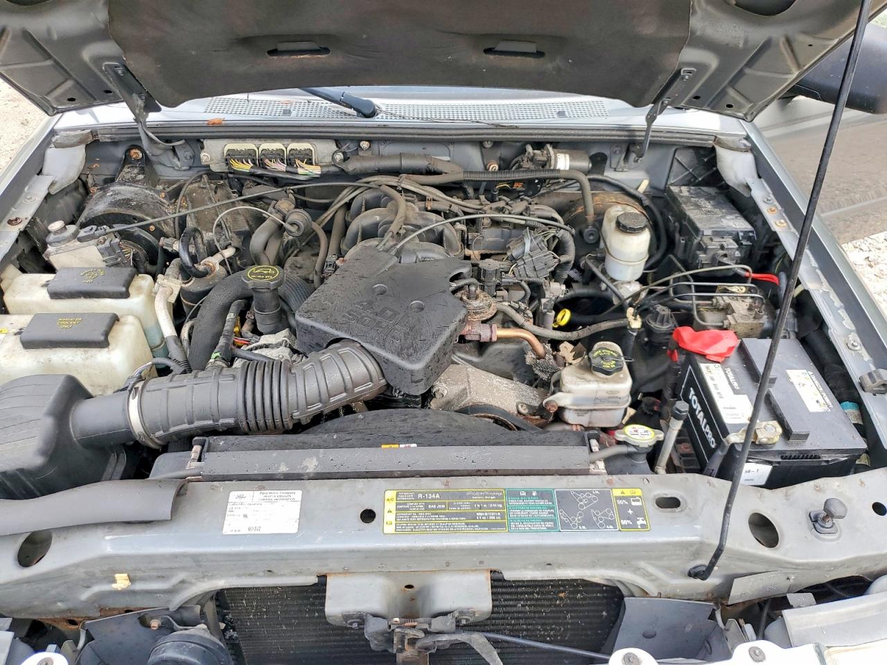 2008 Ford Ranger Super Cab Серый vin: 1FTZR45E68PA39185