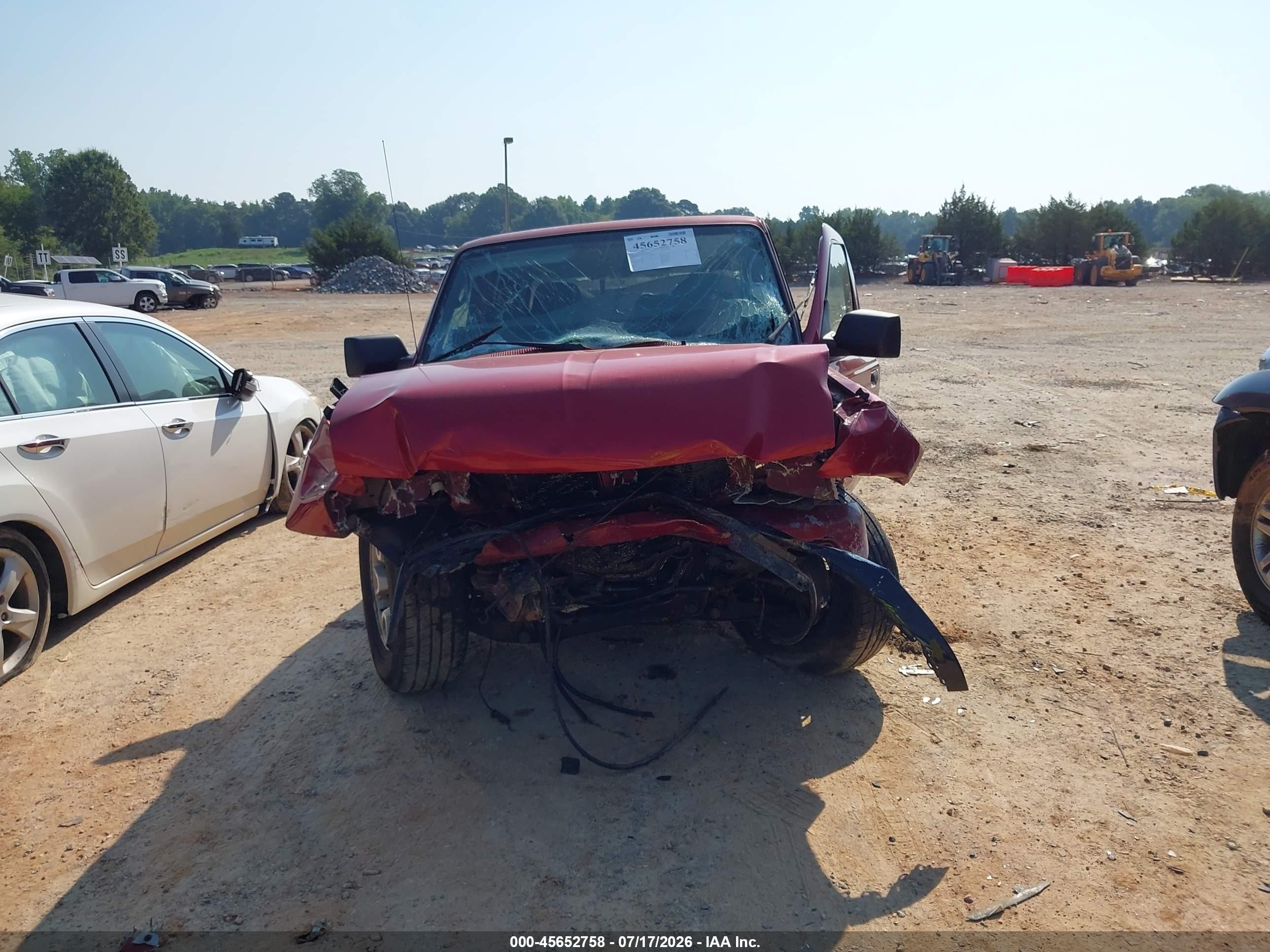 2008 Ford Ranger Fx4 Off-rd/sport/xlt Red vin: 1FTZR45E68PA41244