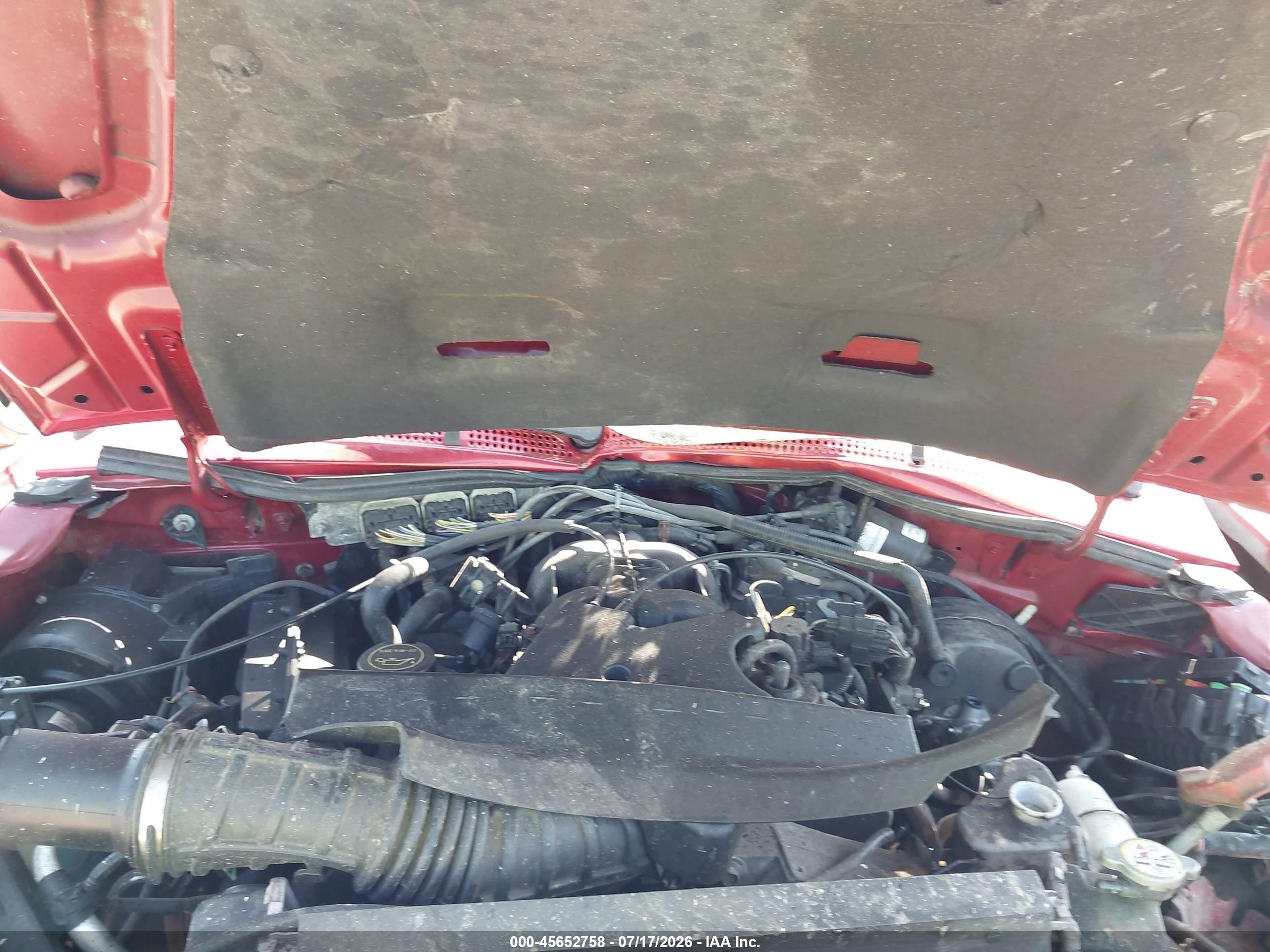 2008 Ford Ranger Fx4 Off-rd/sport/xlt Red vin: 1FTZR45E68PA41244