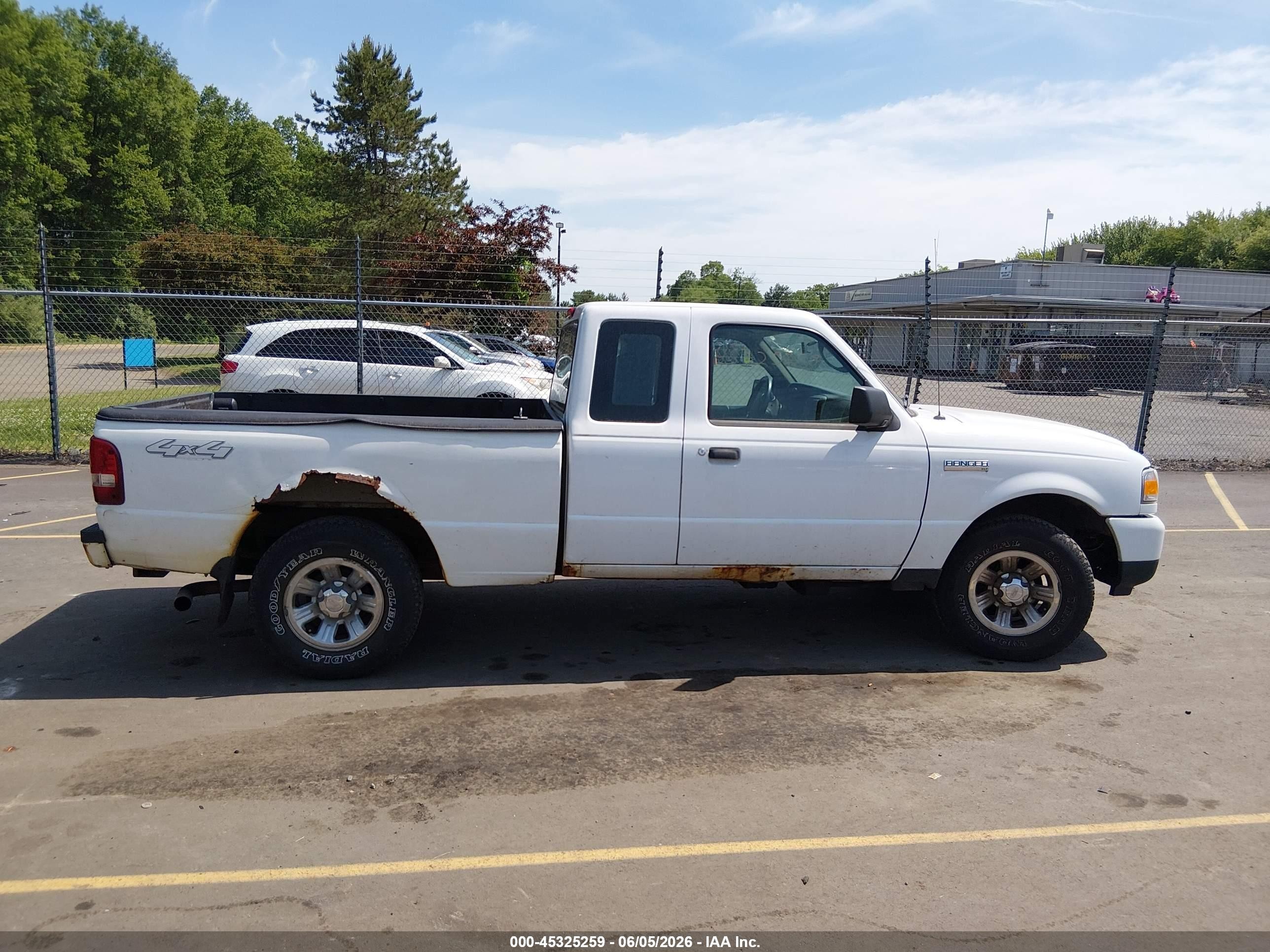 2009 Ford Ranger Fx4 Off-road/sport/xlt White vin: 1FTZR45E69PA46106