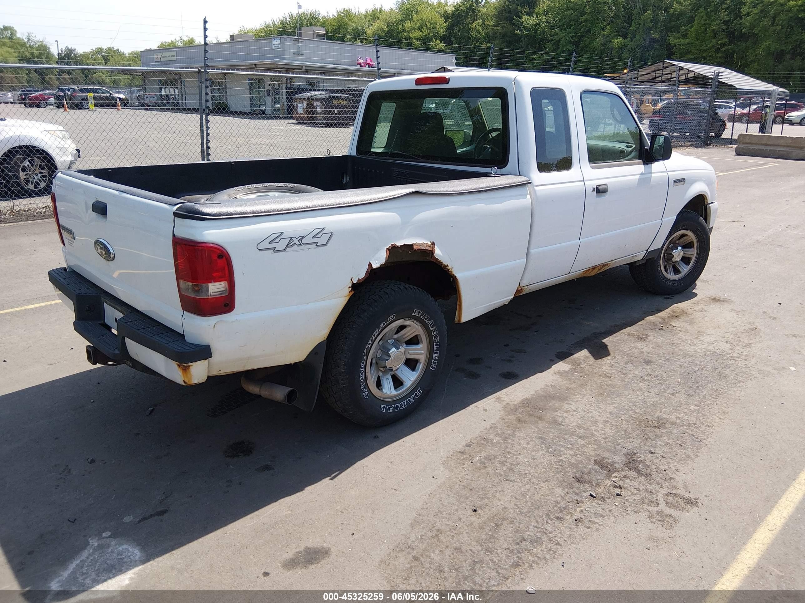 2009 Ford Ranger Fx4 Off-road/sport/xlt White vin: 1FTZR45E69PA46106