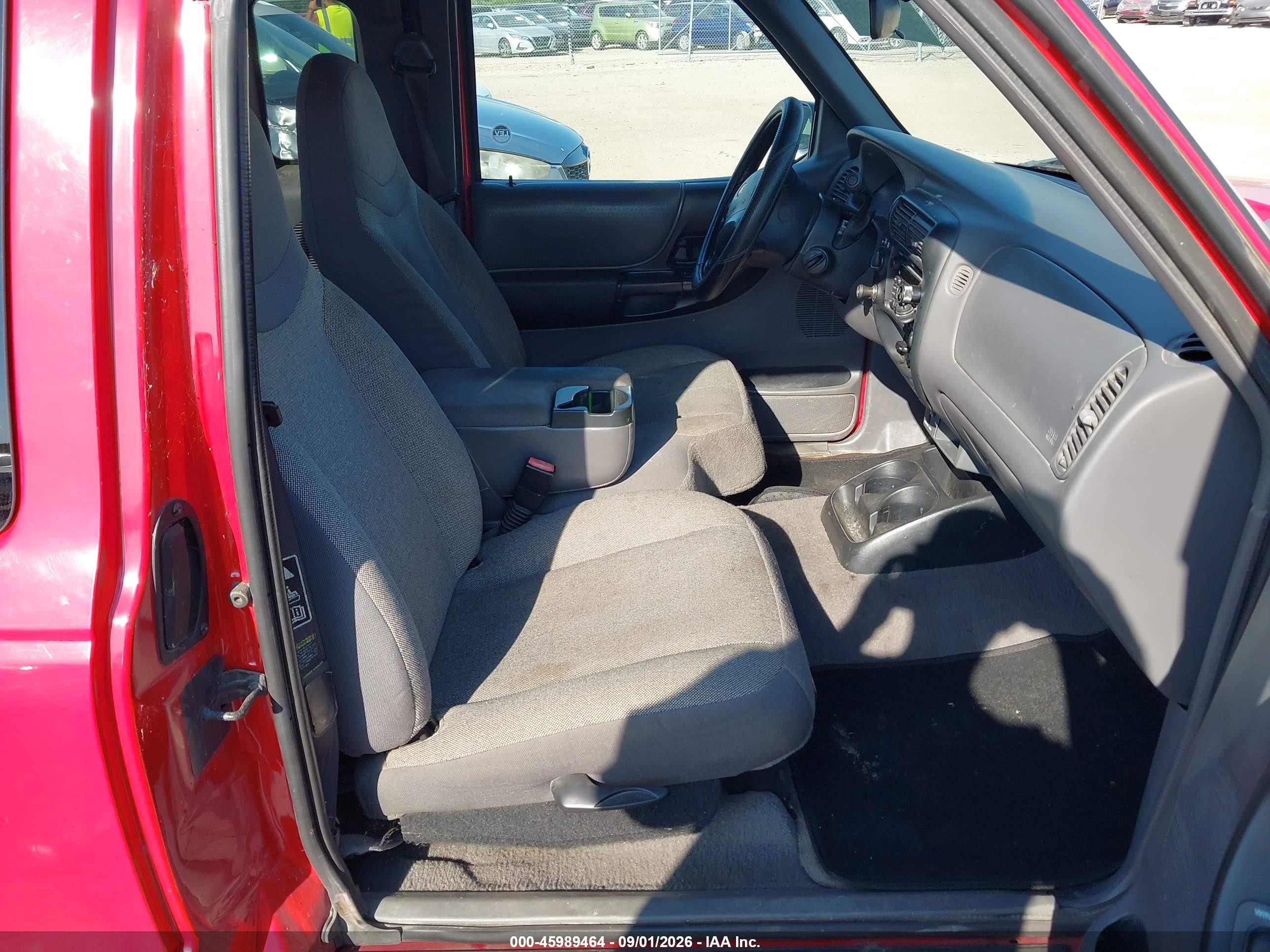 2002 Ford Ranger Edge/xlt Red vin: 1FTZR45E72PA12987