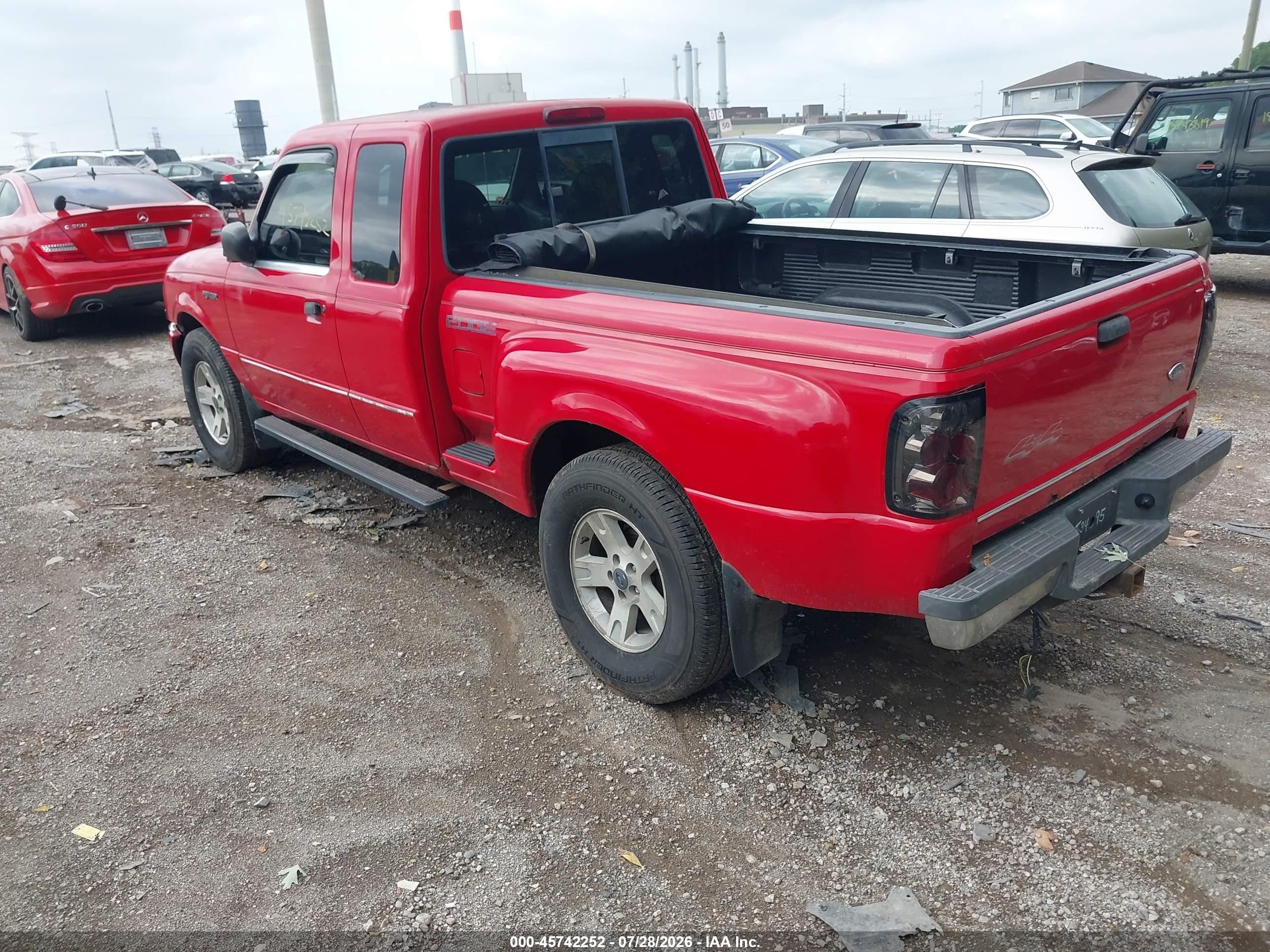 2002 Ford Ranger Edge/xlt Красный vin: 1FTZR45E72PA76625