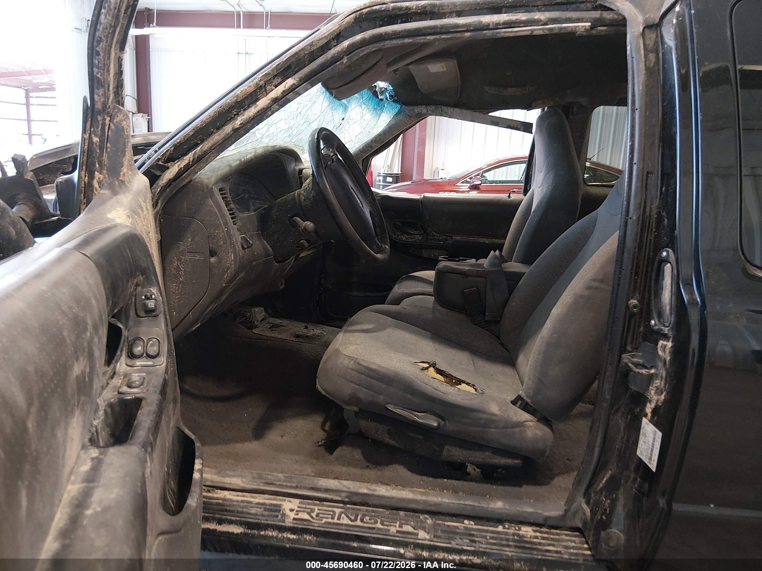 2002 Ford Ranger Edge/xlt Black vin: 1FTZR45E72PA83025