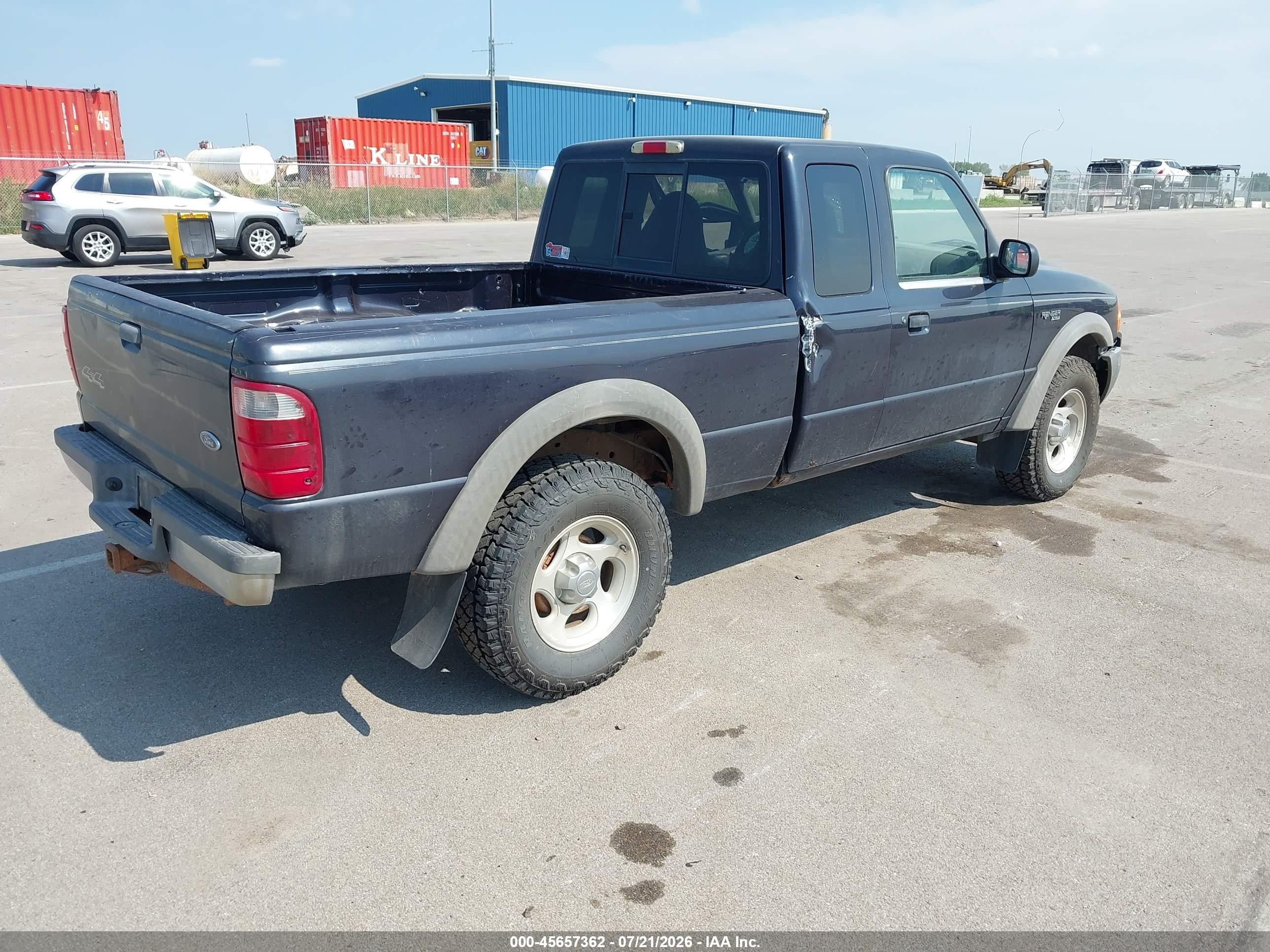 2002 Ford Ranger Edge/xlt Black vin: 1FTZR45E72PA99922