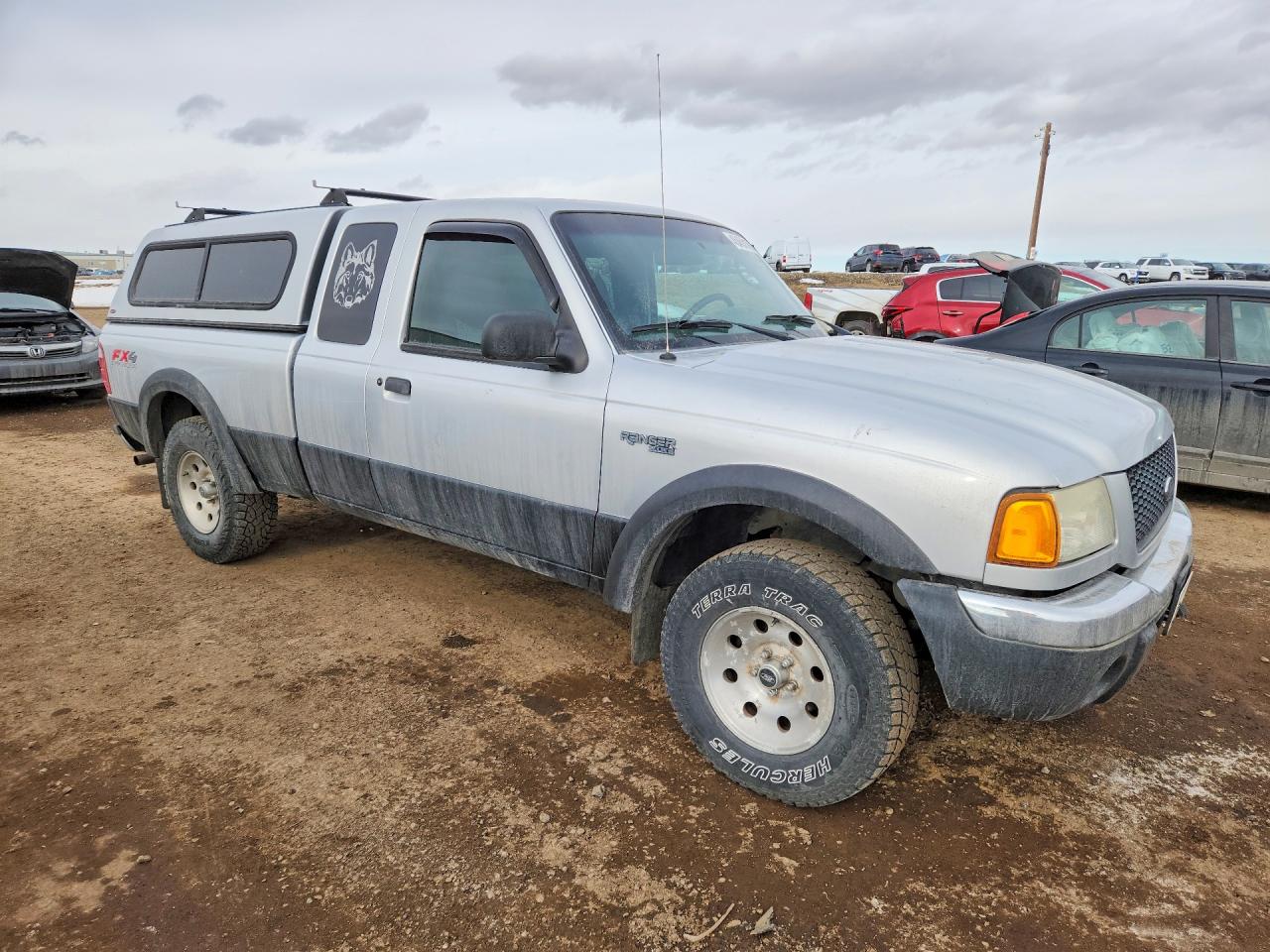 2002 Ford Ranger Super Cab Серебряный vin: 1FTZR45E72PB42204