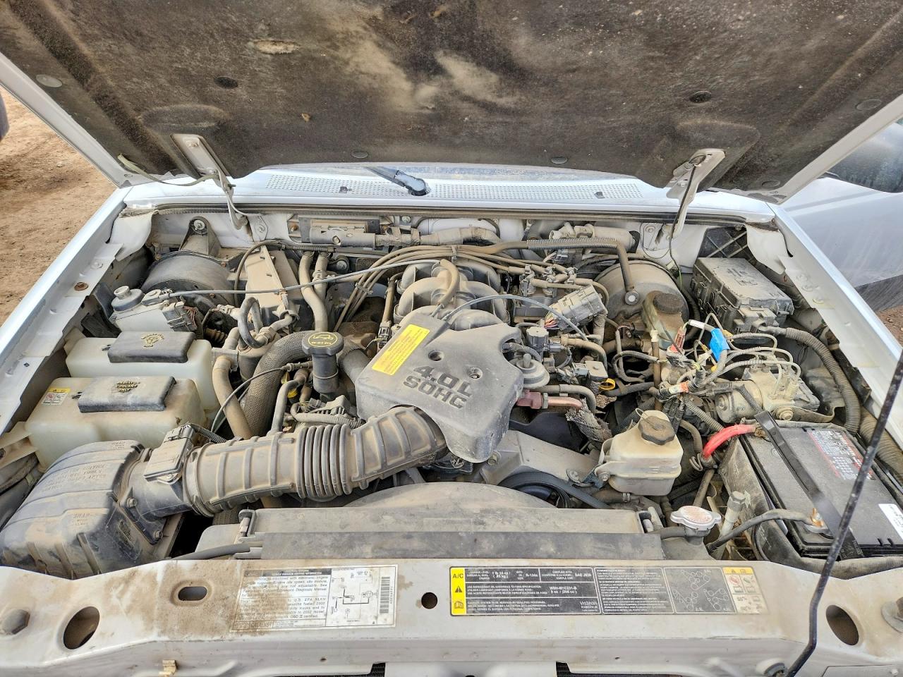 2002 Ford Ranger Super Cab Серебряный vin: 1FTZR45E72PB42204