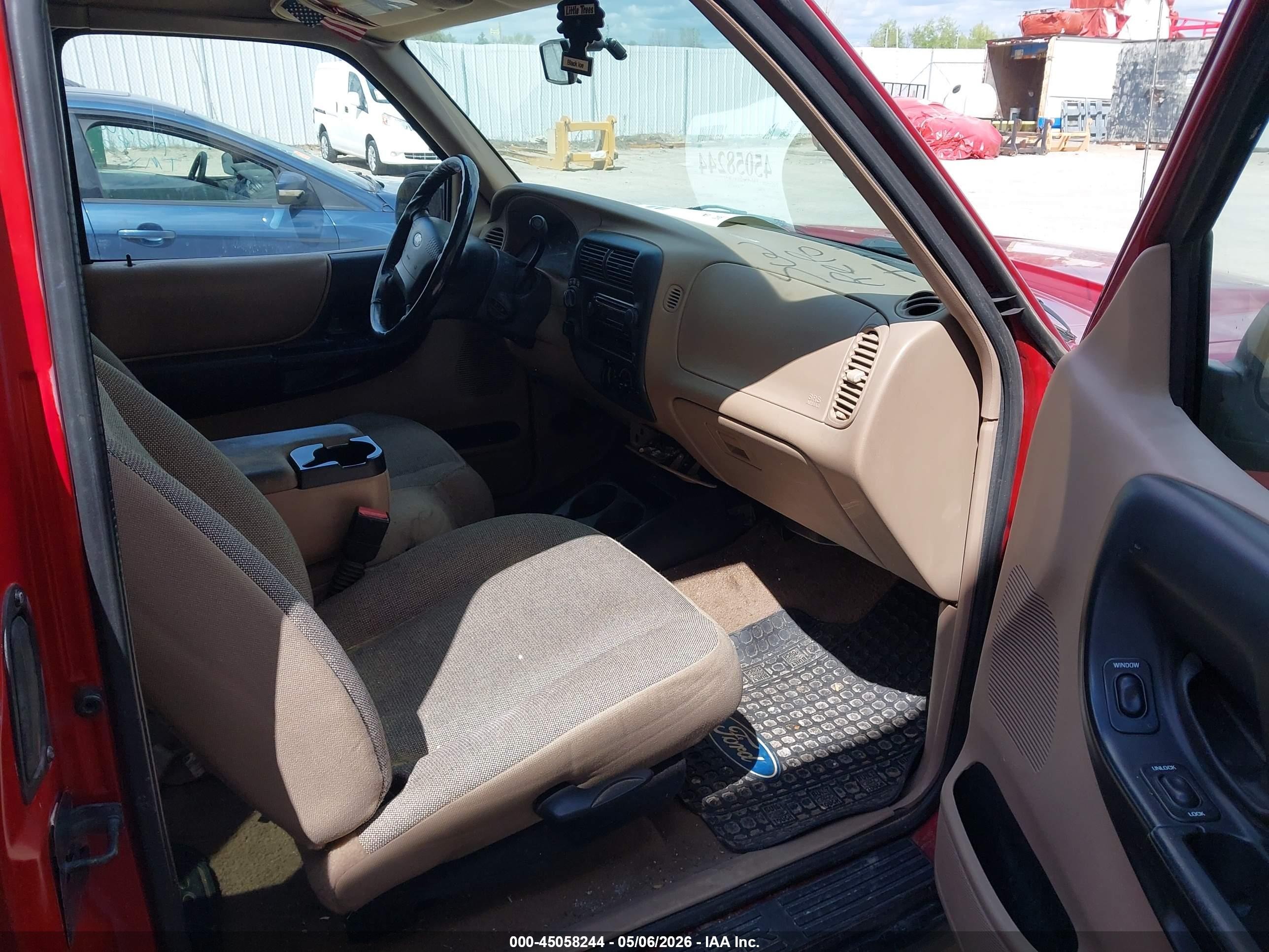 2002 Ford Ranger Edge/xlt Red vin: 1FTZR45E72PB46513
