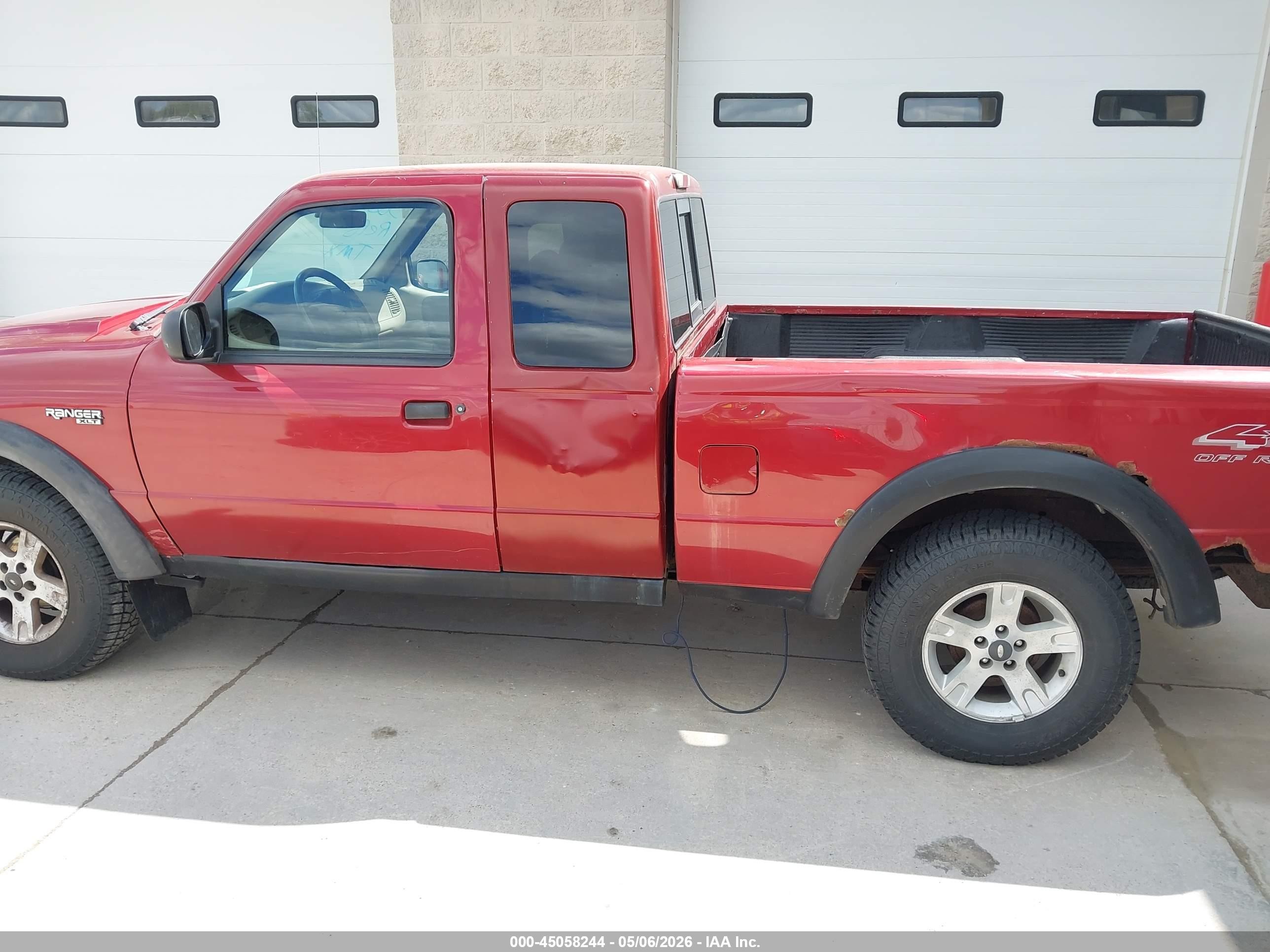 2002 Ford Ranger Edge/xlt Red vin: 1FTZR45E72PB46513