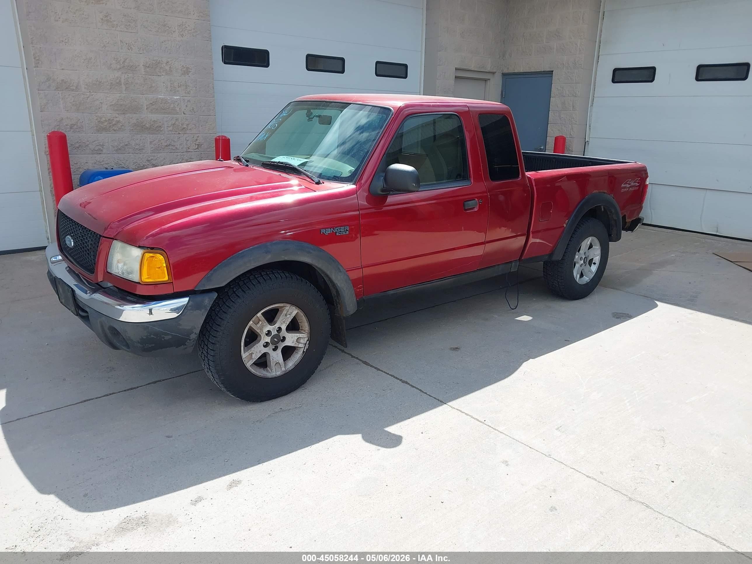 2002 Ford Ranger Edge/xlt Red vin: 1FTZR45E72PB46513