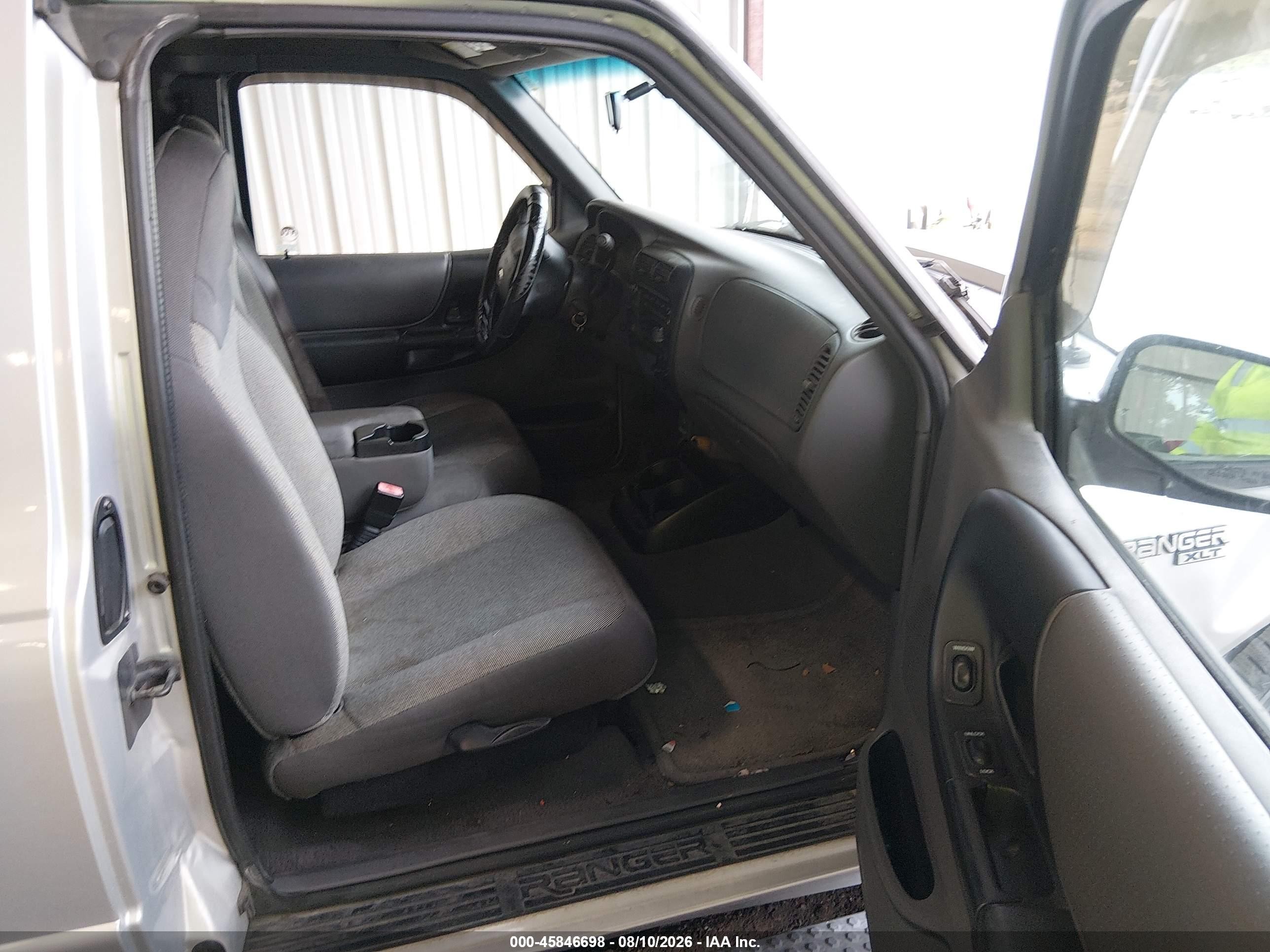 2002 Ford Ranger Edge/xlt Silver vin: 1FTZR45E72TA12074