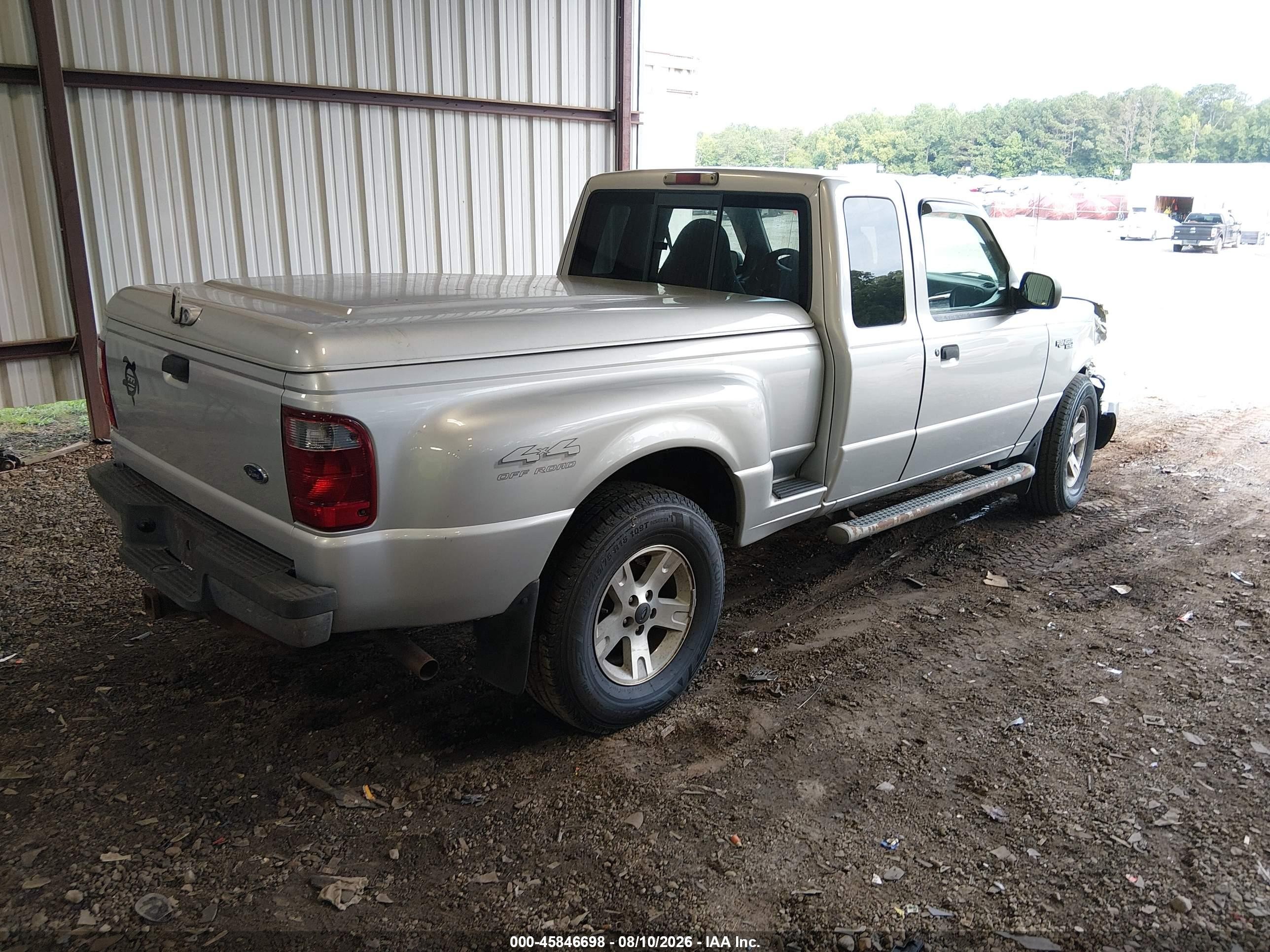2002 Ford Ranger Edge/xlt Silver vin: 1FTZR45E72TA12074