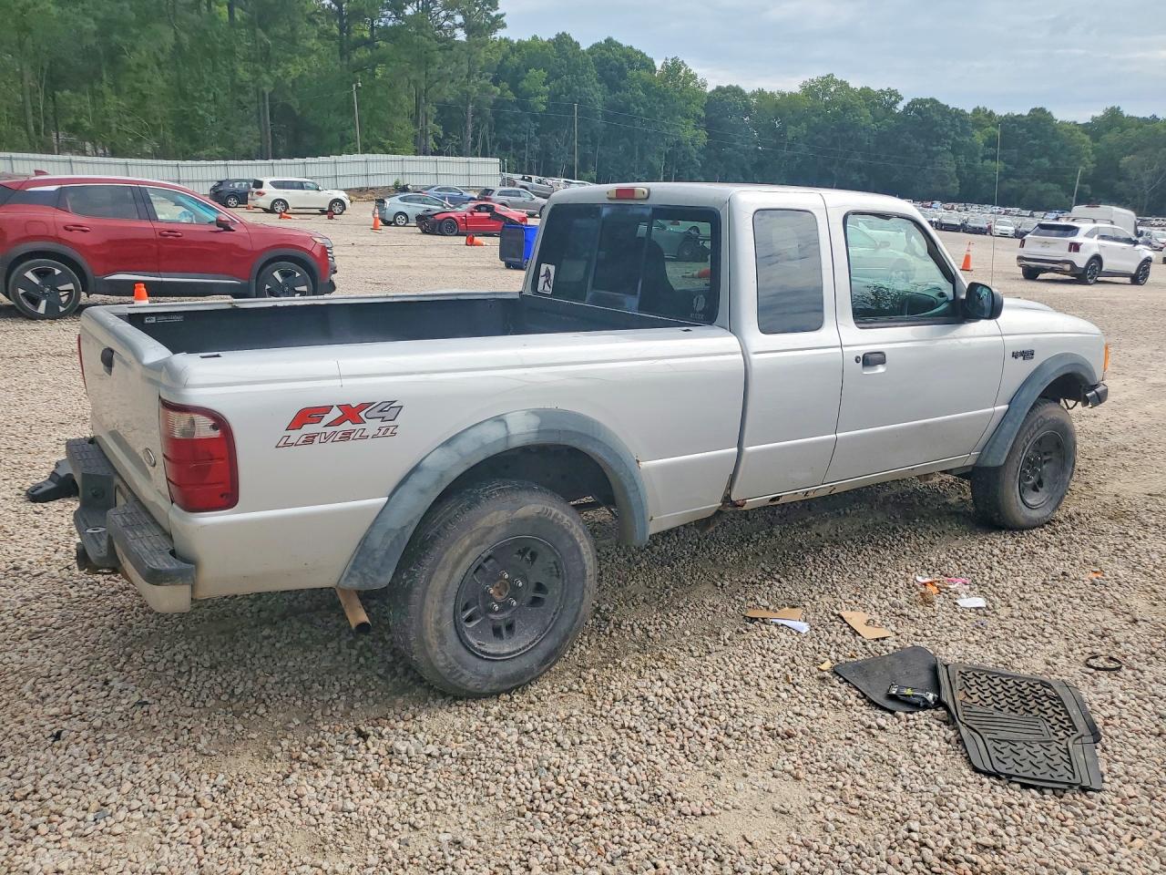 2003 Ford Ranger Super Cab Silver vin: 1FTZR45E73PA20203