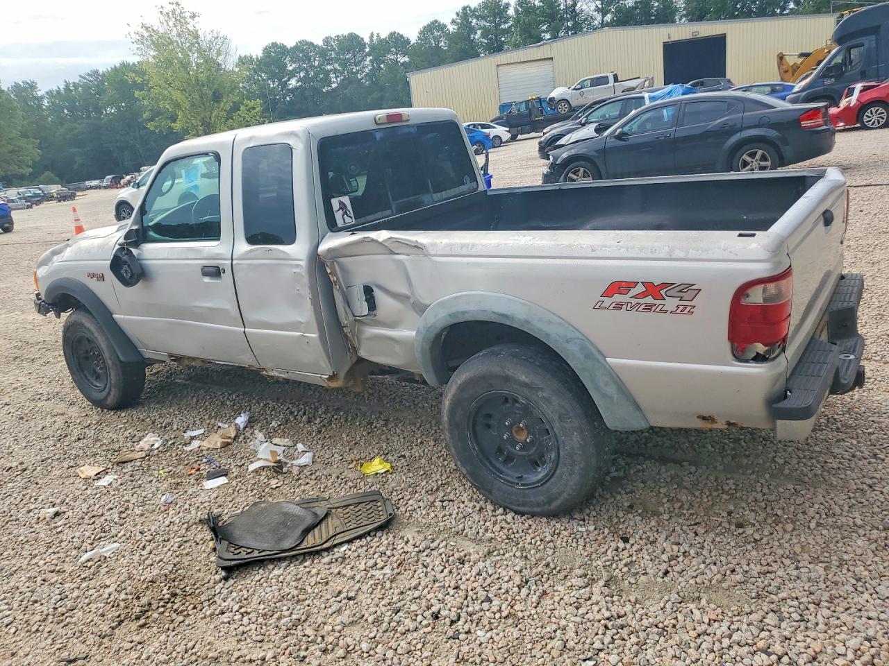 2003 Ford Ranger Super Cab Silver vin: 1FTZR45E73PA20203