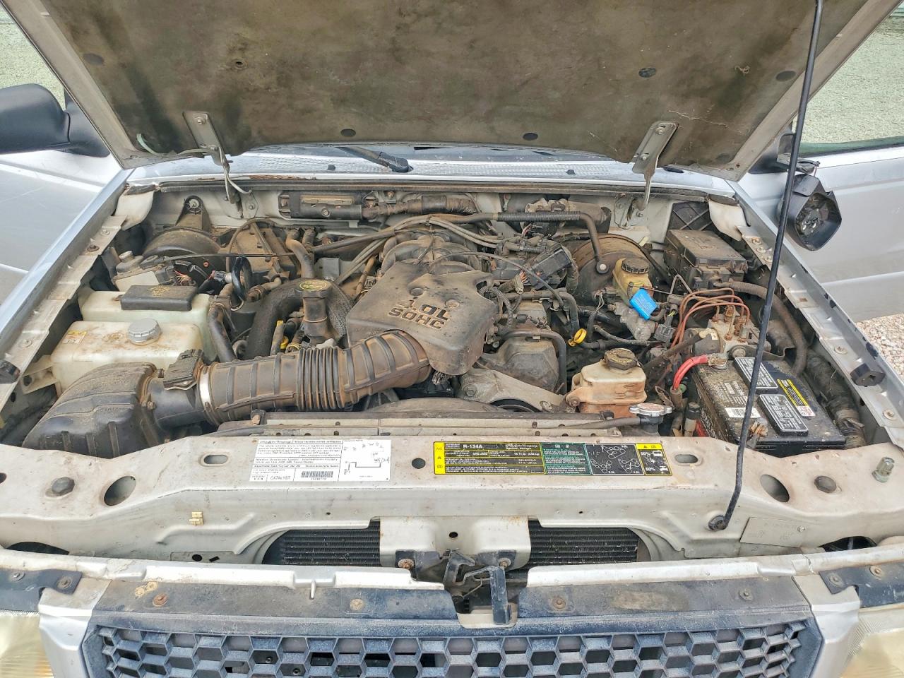 2003 Ford Ranger Super Cab Silver vin: 1FTZR45E73PA20203