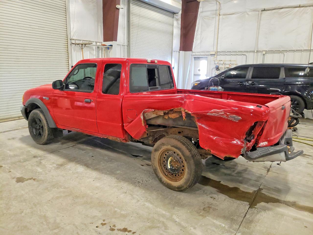 2003 Ford Ranger Super Cab Red vin: 1FTZR45E73PA49670