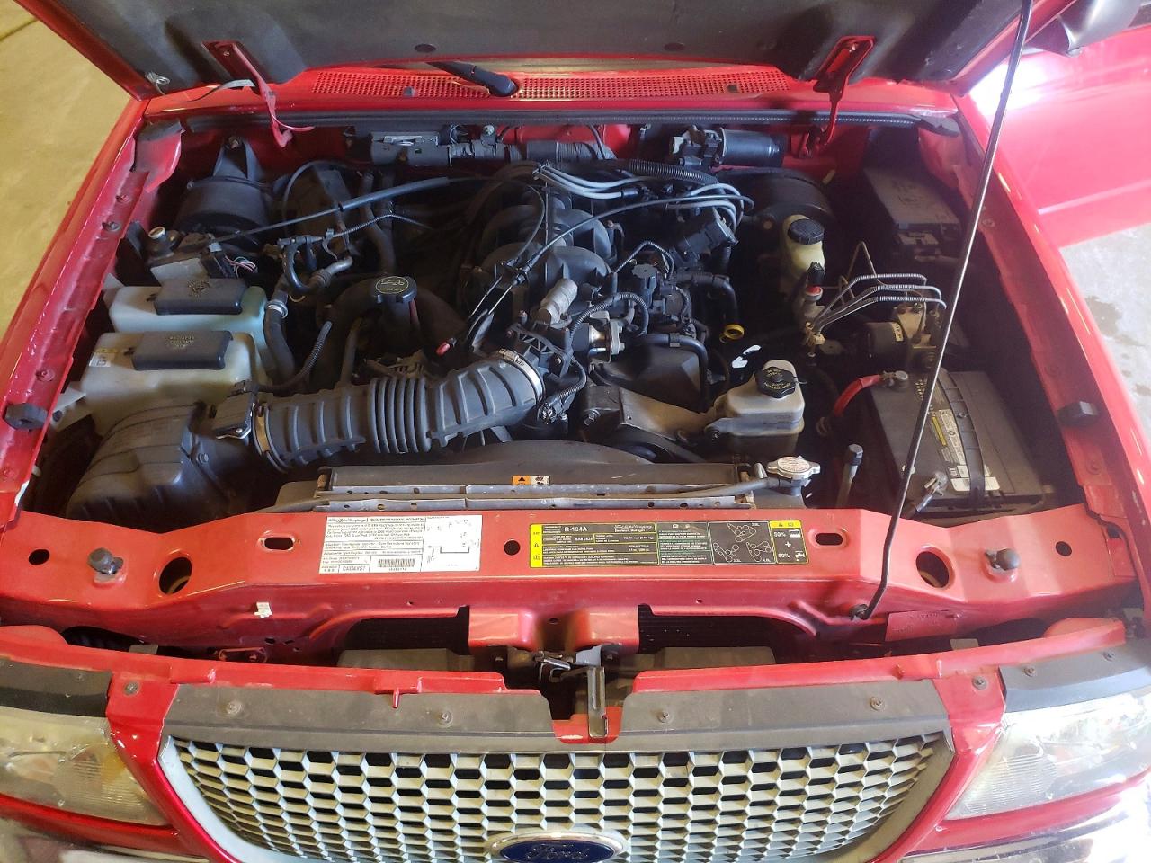 2003 Ford Ranger Super Cab Red vin: 1FTZR45E73PA49670