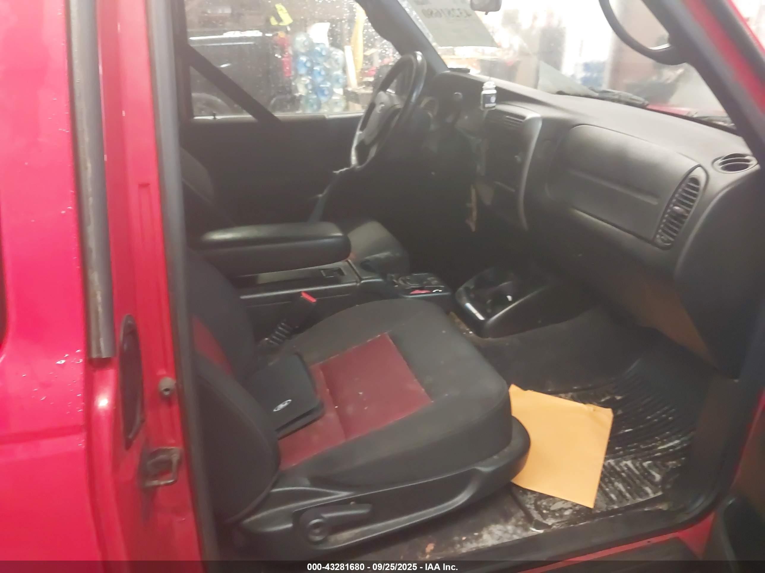 2004 Ford Ranger Super Cab Red vin: 1FTZR45E74PA00115