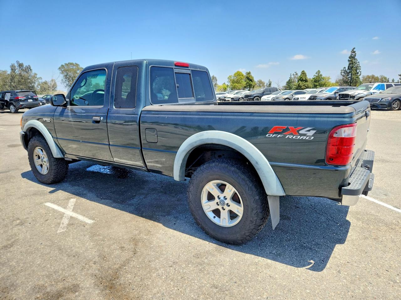 2004 Ford Ranger Super Cab Green vin: 1FTZR45E74PA55258