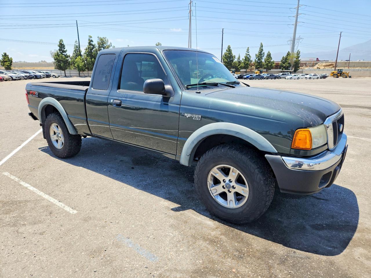 2004 Ford Ranger Super Cab Green vin: 1FTZR45E74PA55258