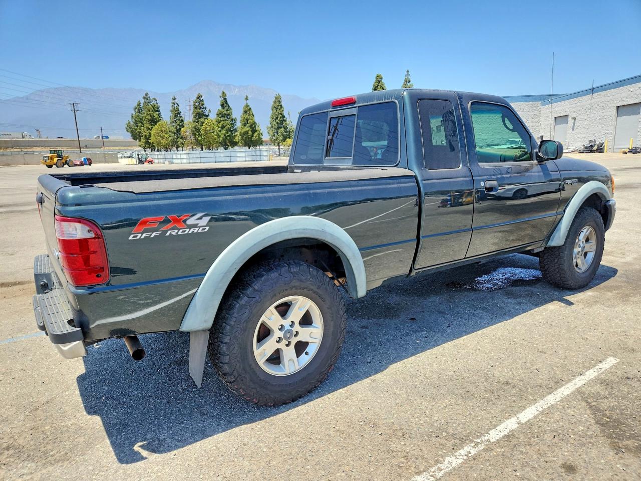 2004 Ford Ranger Super Cab Green vin: 1FTZR45E74PA55258