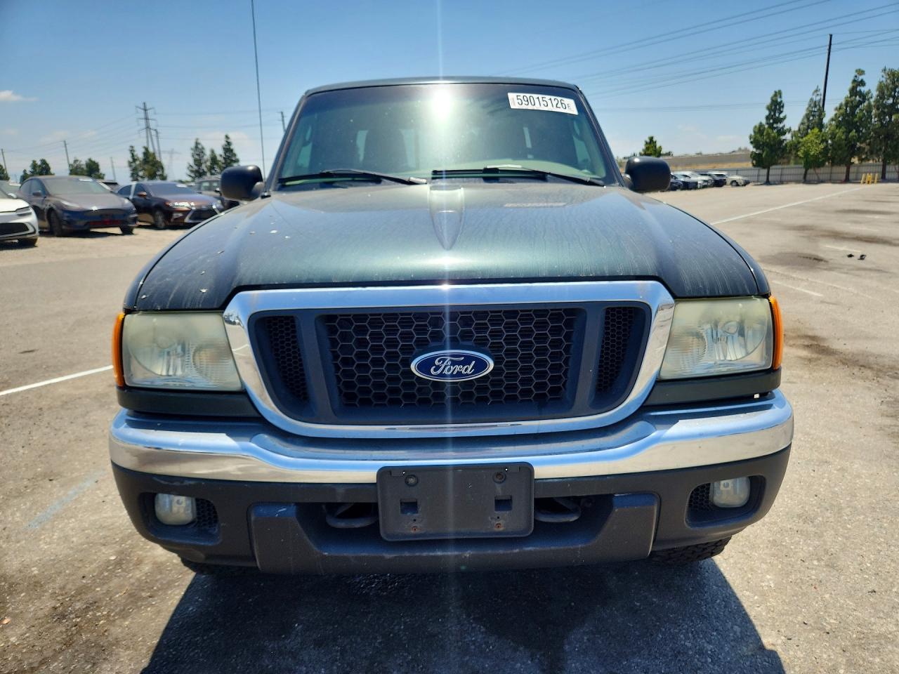 2004 Ford Ranger Super Cab Green vin: 1FTZR45E74PA55258