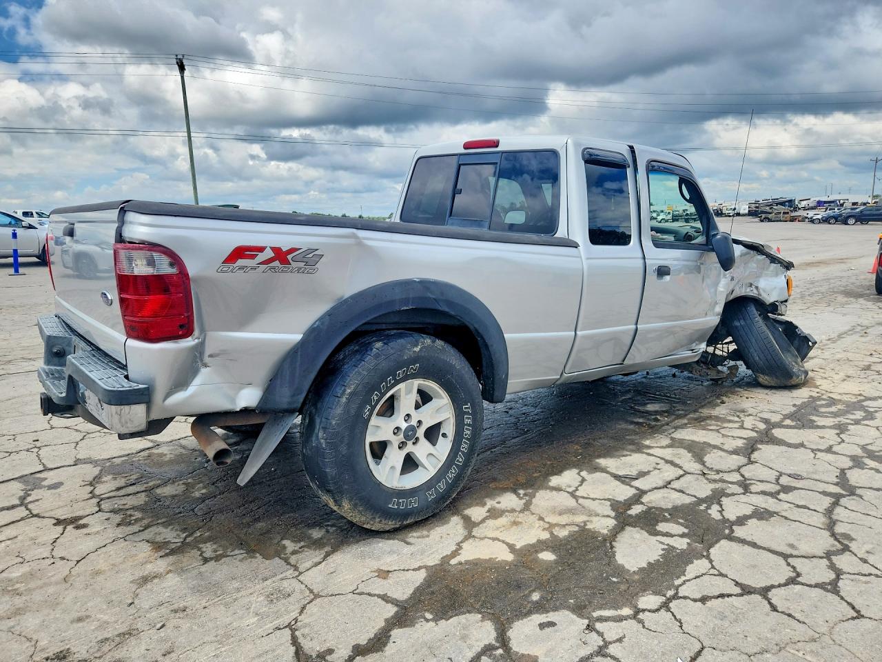 2005 Ford Ranger Super Cab Silver vin: 1FTZR45E75PA23430