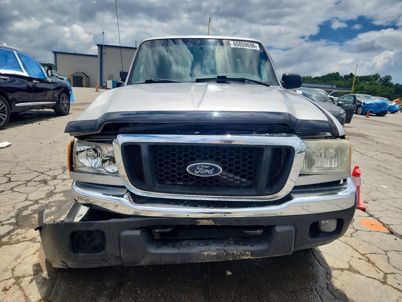 2005 Ford Ranger Super Cab Silver vin: 1FTZR45E75PA23430