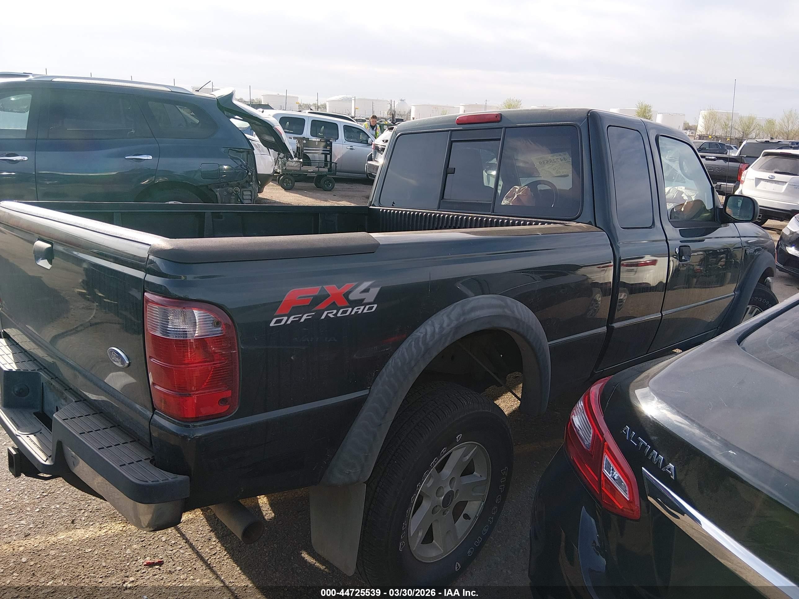 2005 Ford Ranger Edge/fx4 Level Ii/fx4 Off-road/xlt Green vin: 1FTZR45E75PA43418