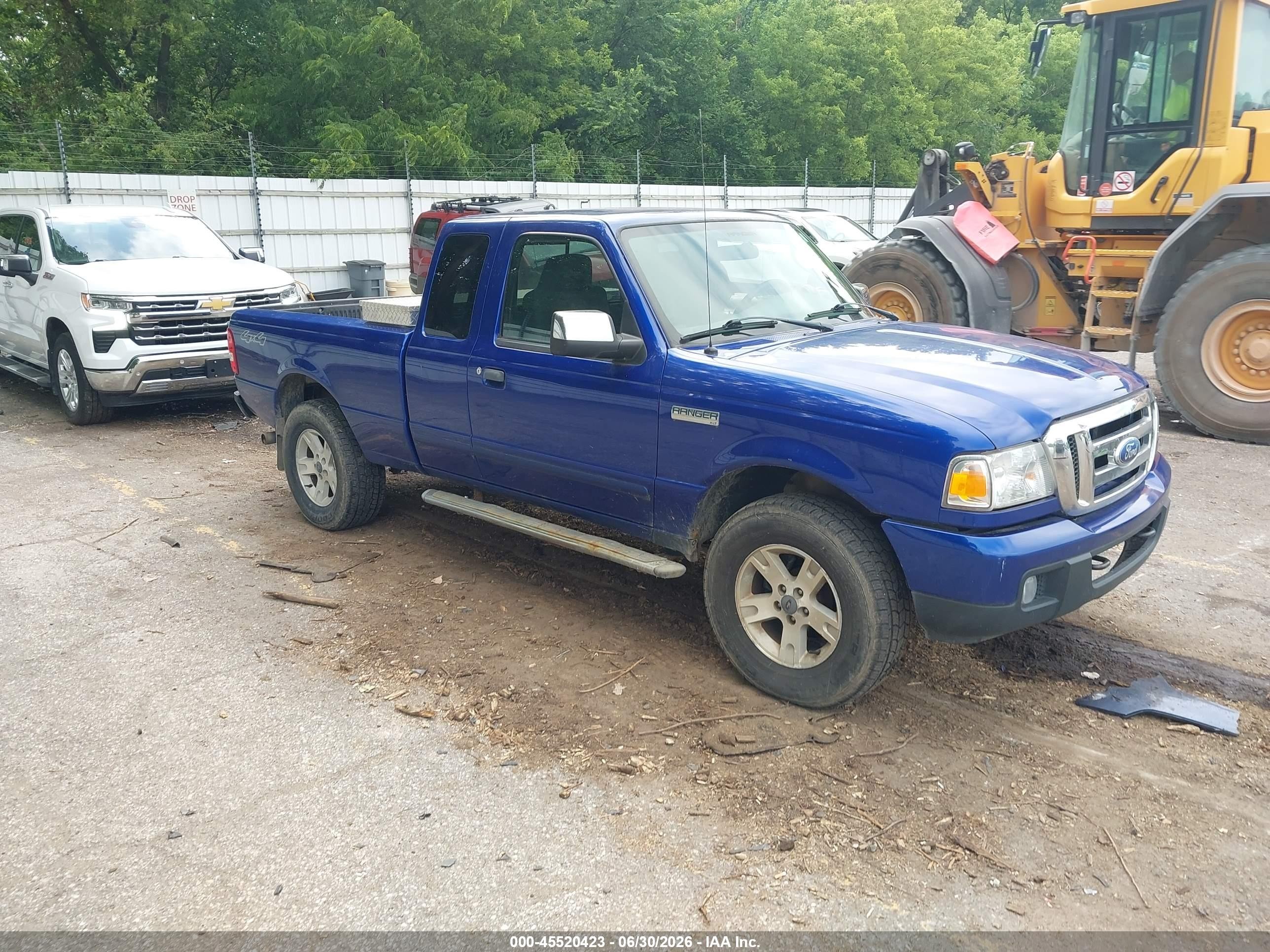 2006 Ford Ranger Fx4 Level Ii/fx4 Off-road/sport/xlt Blue vin: 1FTZR45E76PA07049