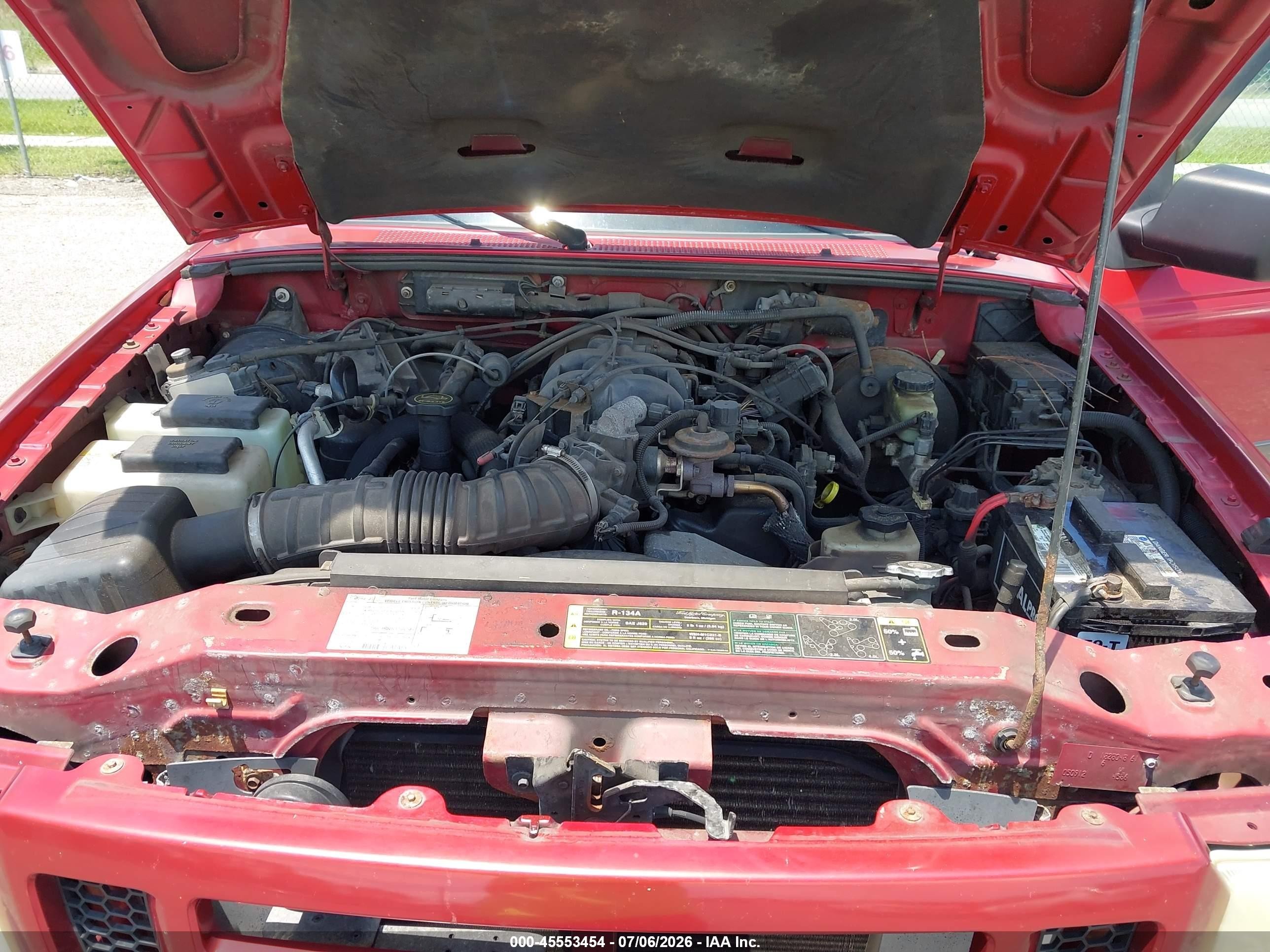 2006 Ford Ranger Fx4 Level Ii/fx4 Off-road/sport/xlt Красный vin: 1FTZR45E76PA15653