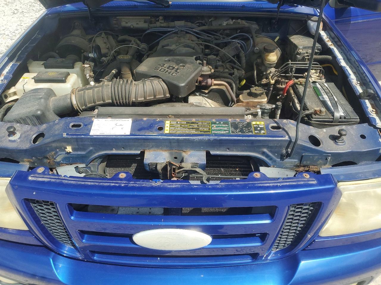 2006 Ford Ranger Super Cab Синий vin: 1FTZR45E76PA43291
