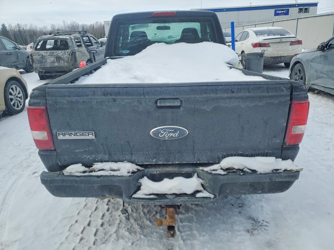 2007 Ford Ranger Super Cab Black vin: 1FTZR45E77PA22295