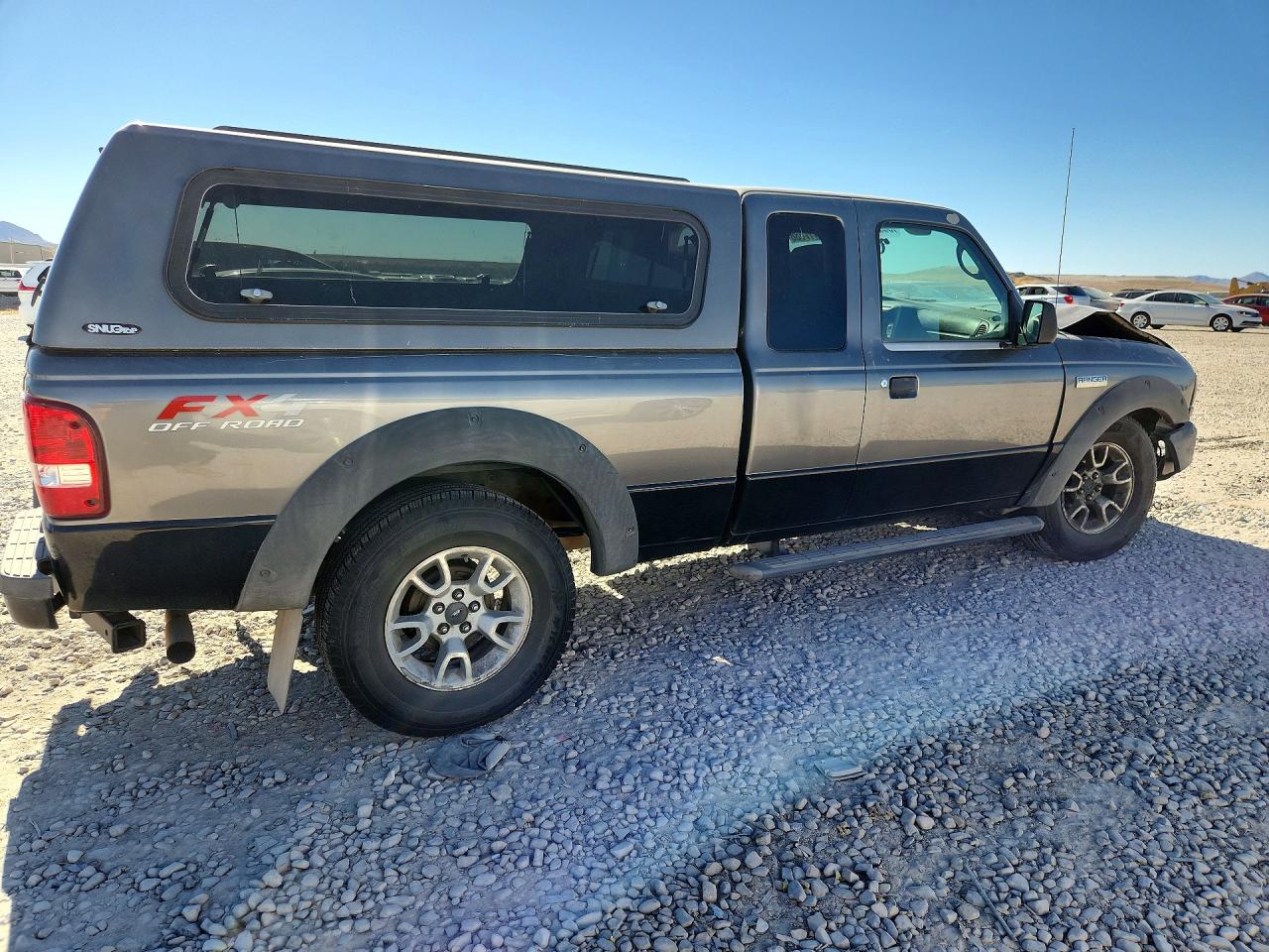 2007 Ford Ranger Super Cab Серый vin: 1FTZR45E77PA41073