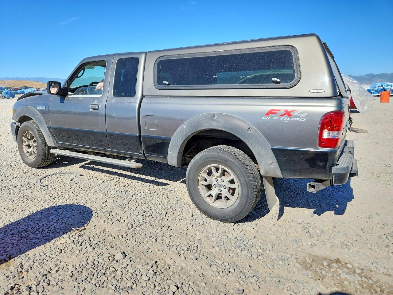2007 Ford Ranger Super Cab Серый vin: 1FTZR45E77PA41073