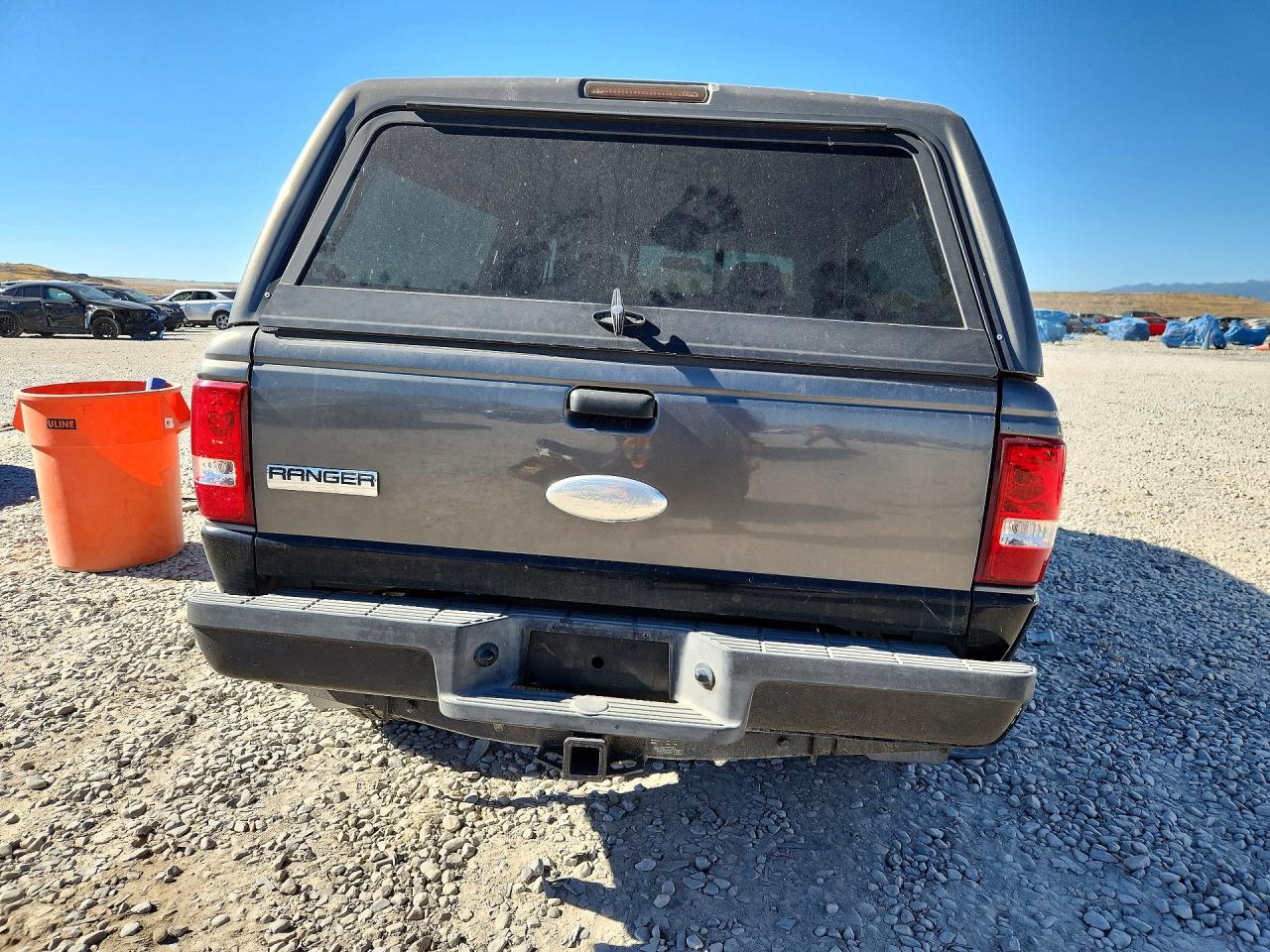 2007 Ford Ranger Super Cab Серый vin: 1FTZR45E77PA41073