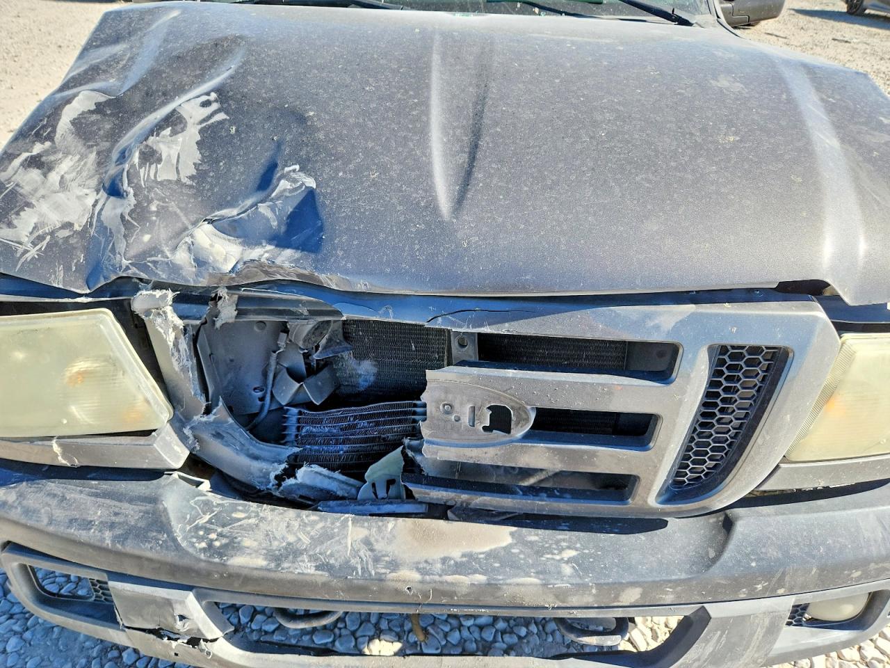 2007 Ford Ranger Super Cab Серый vin: 1FTZR45E77PA41073